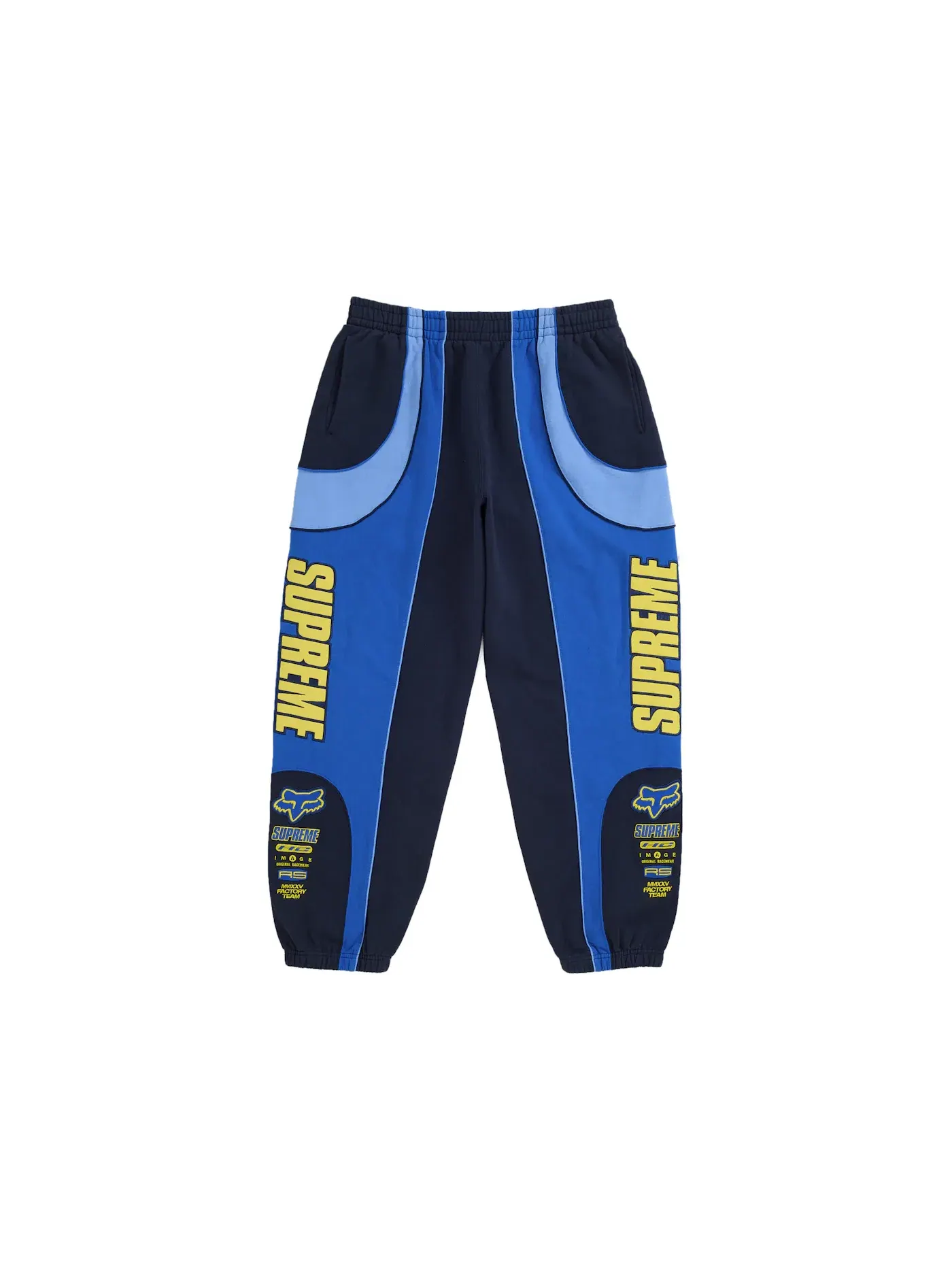 Мужские спортивные штаны с принтом Sweatpant (FW25) Supreme — изображение 1 из 2, темно-синий