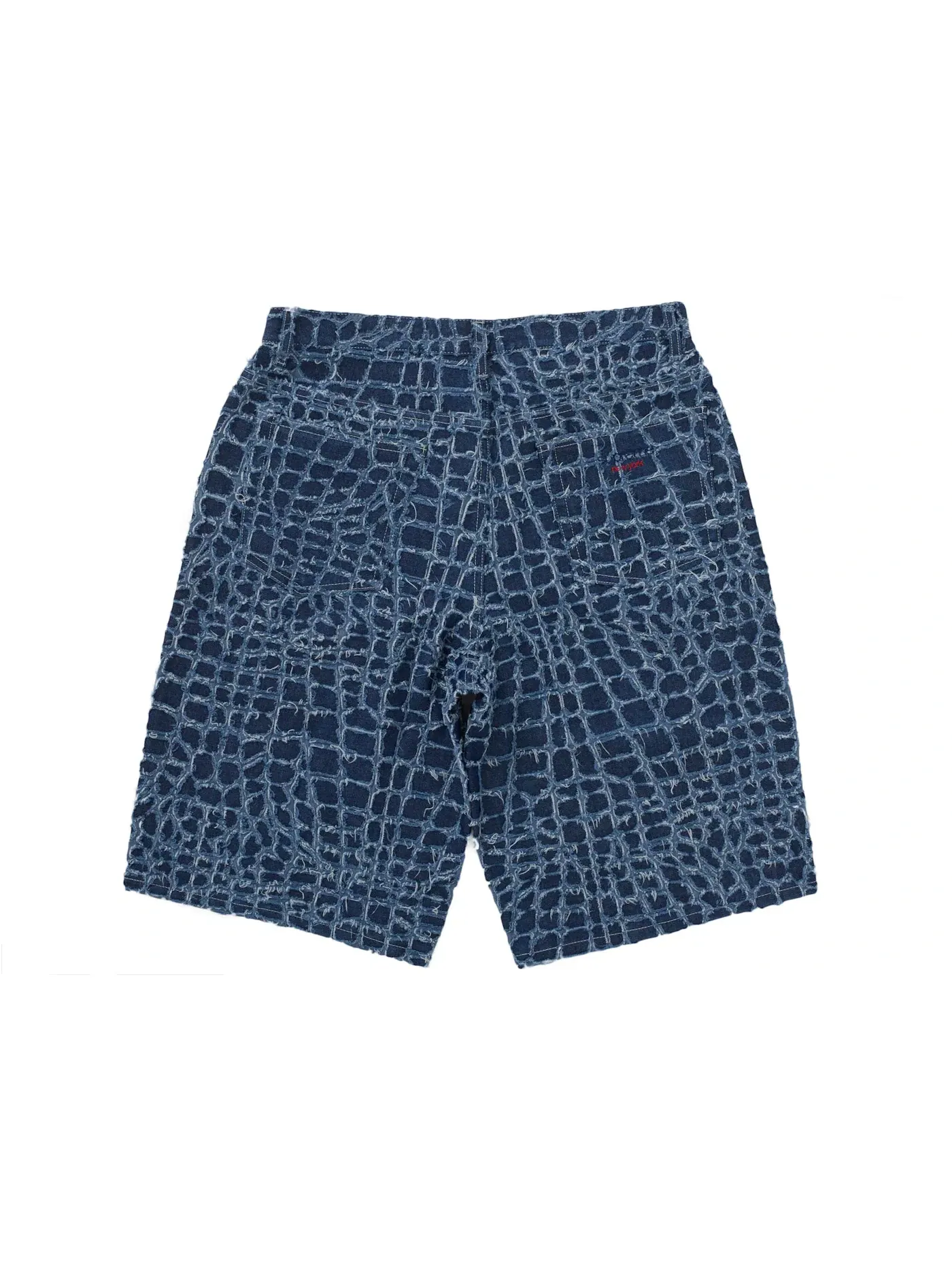 Мужские шорты с потертостями Supreme Short — изображение 2 из 2, синий