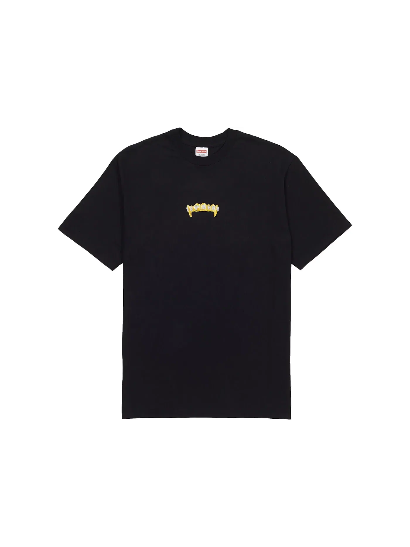 Мужская футболка с принтом Supreme Tee — изображение 1 из 1, черный