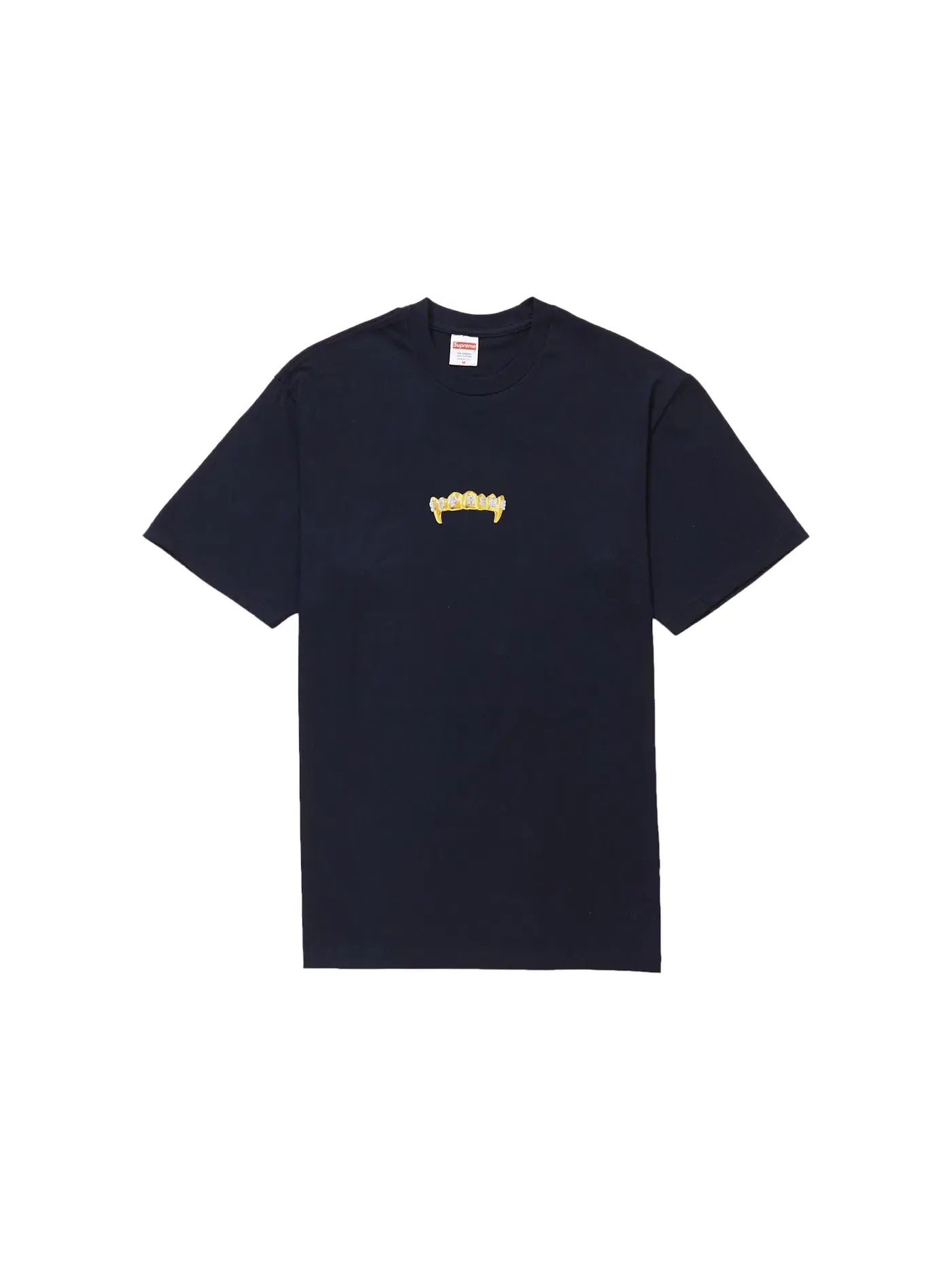 Мужская футболка с принтом Supreme Tee — изображение 1 из 1, темно-синий