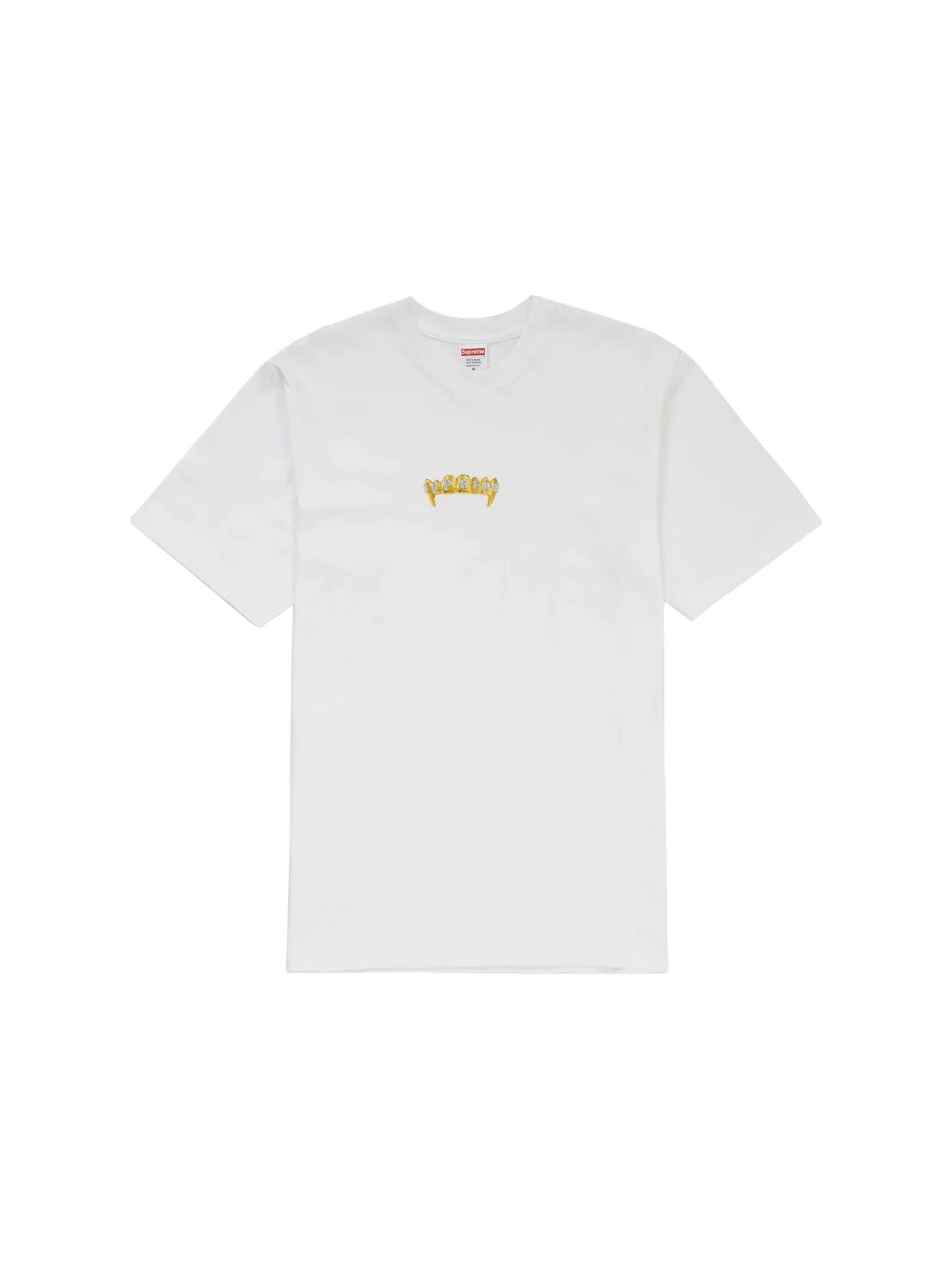 Мужская футболка с принтом Supreme Tee — изображение 1 из 1, белый