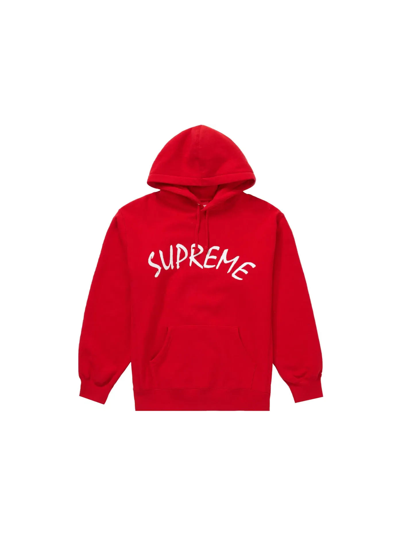 Мужская худи с принтом Supreme FTP Arc Hooded Sweatshirt — изображение 1 из 1, красный
