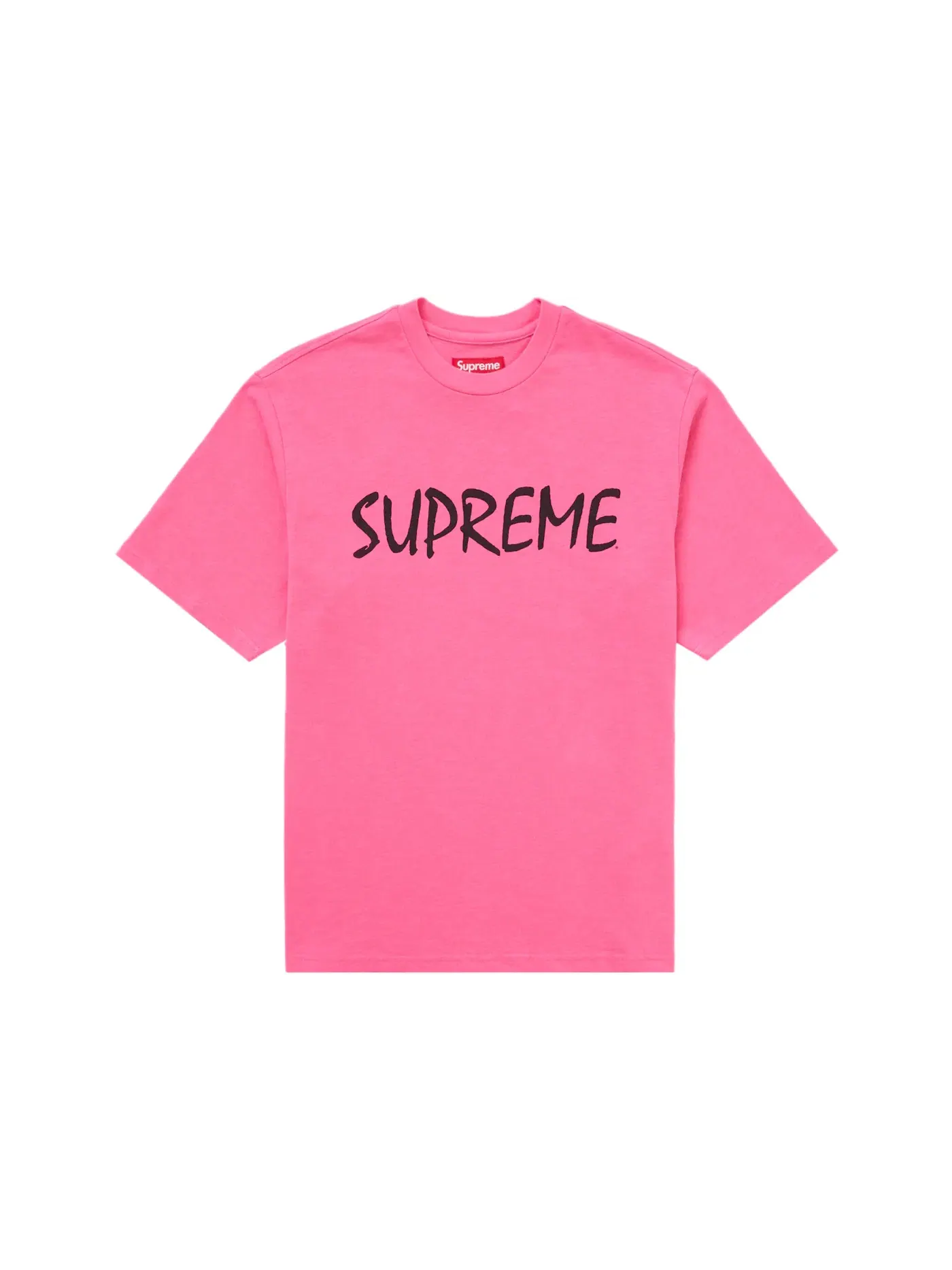 Мужская футболка Supreme FTP S/S Top — изображение 1 из 1, маджента