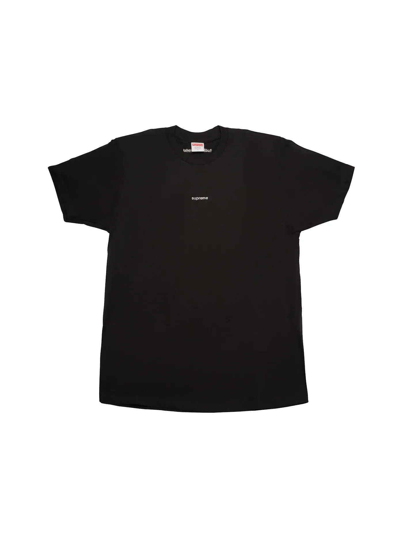 Футболка хлопковая с принтом Tee Supreme — изображение 1 из 2, черный