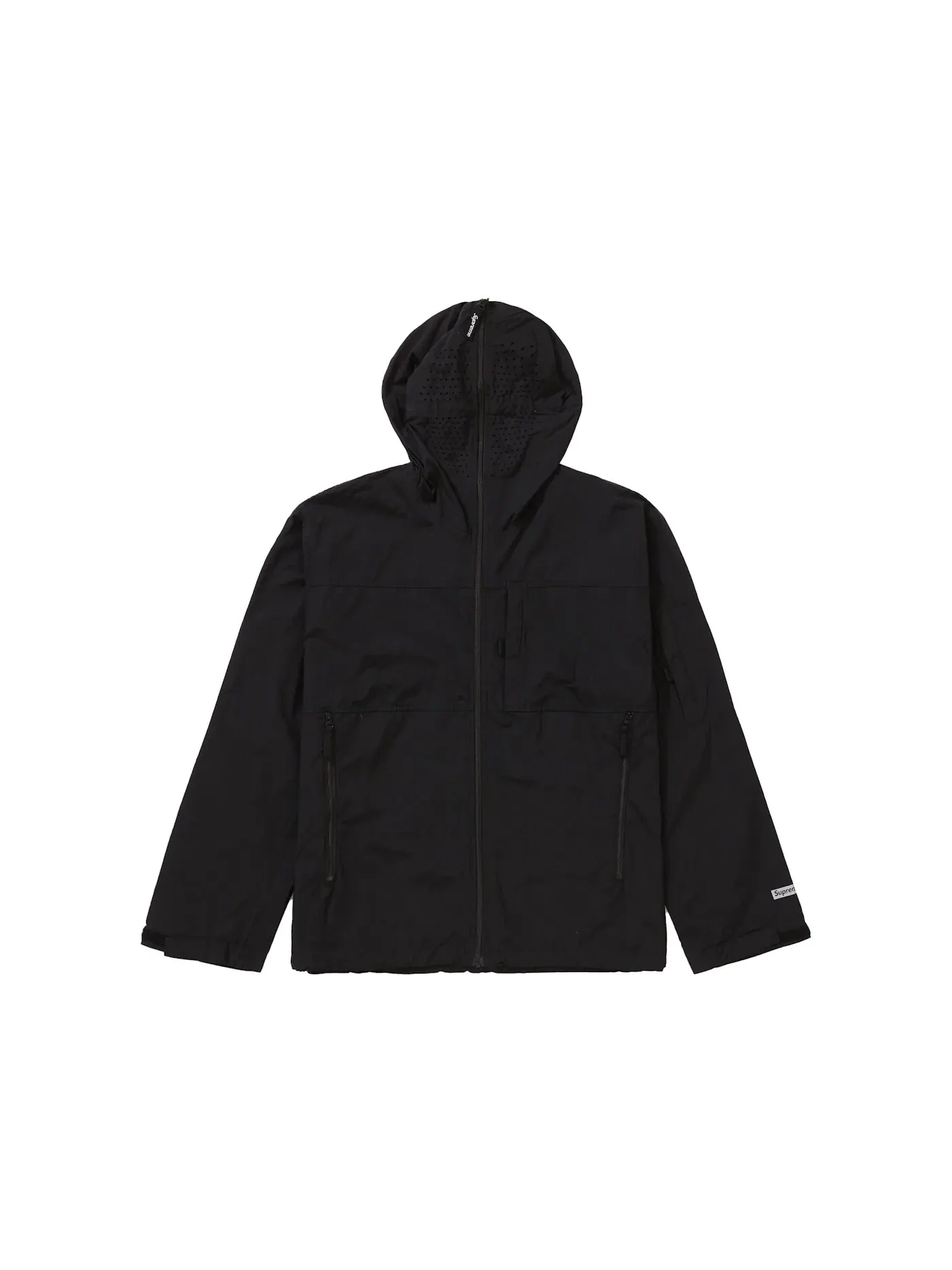 Мужская куртка с принтом Supreme Full Zip Facemask Jacket — изображение 2 из 3, черный
