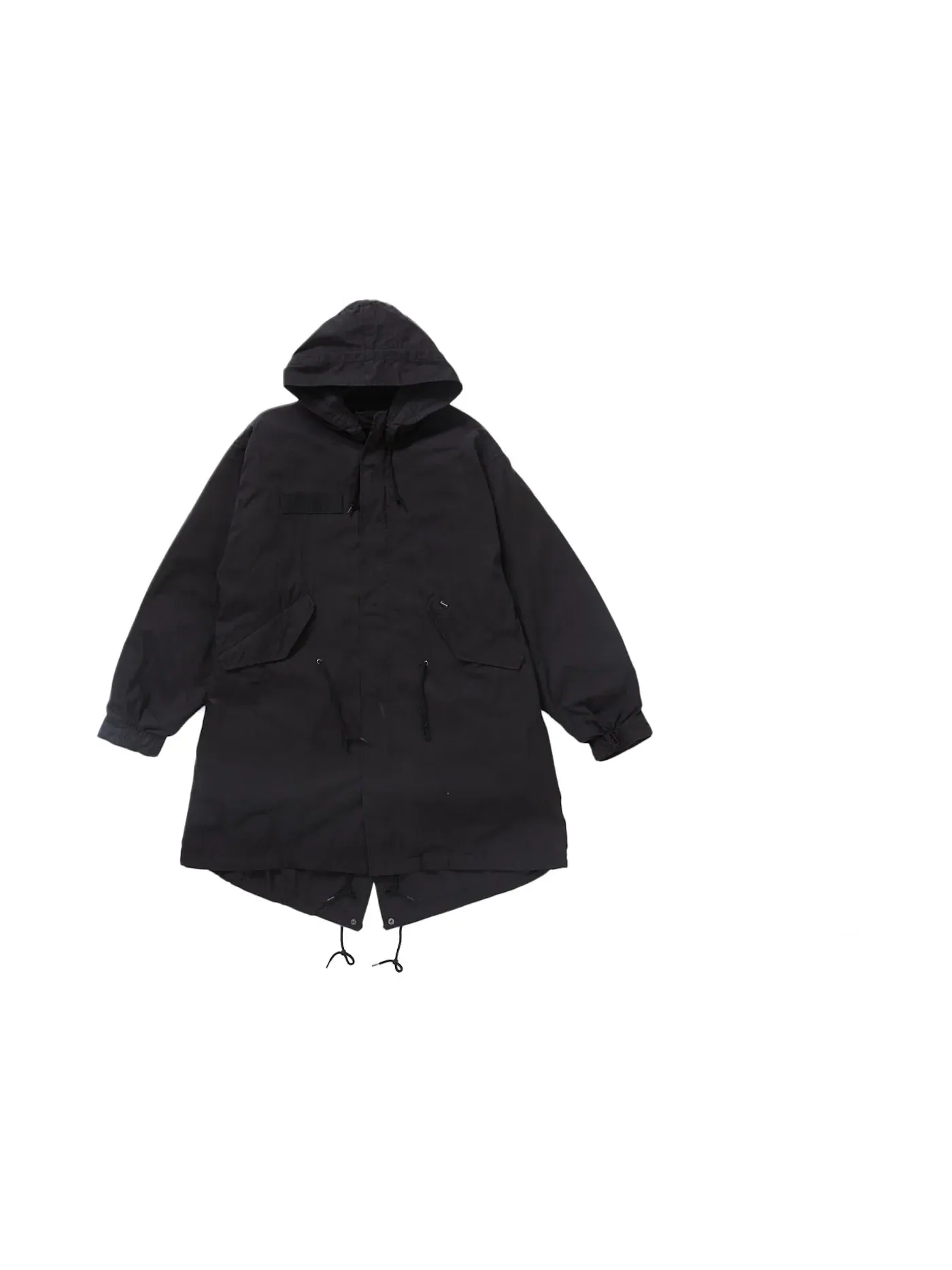 Мужское пальто-рыбка с принтом Supreme Fishtail Parka — изображение 1 из 3, черный