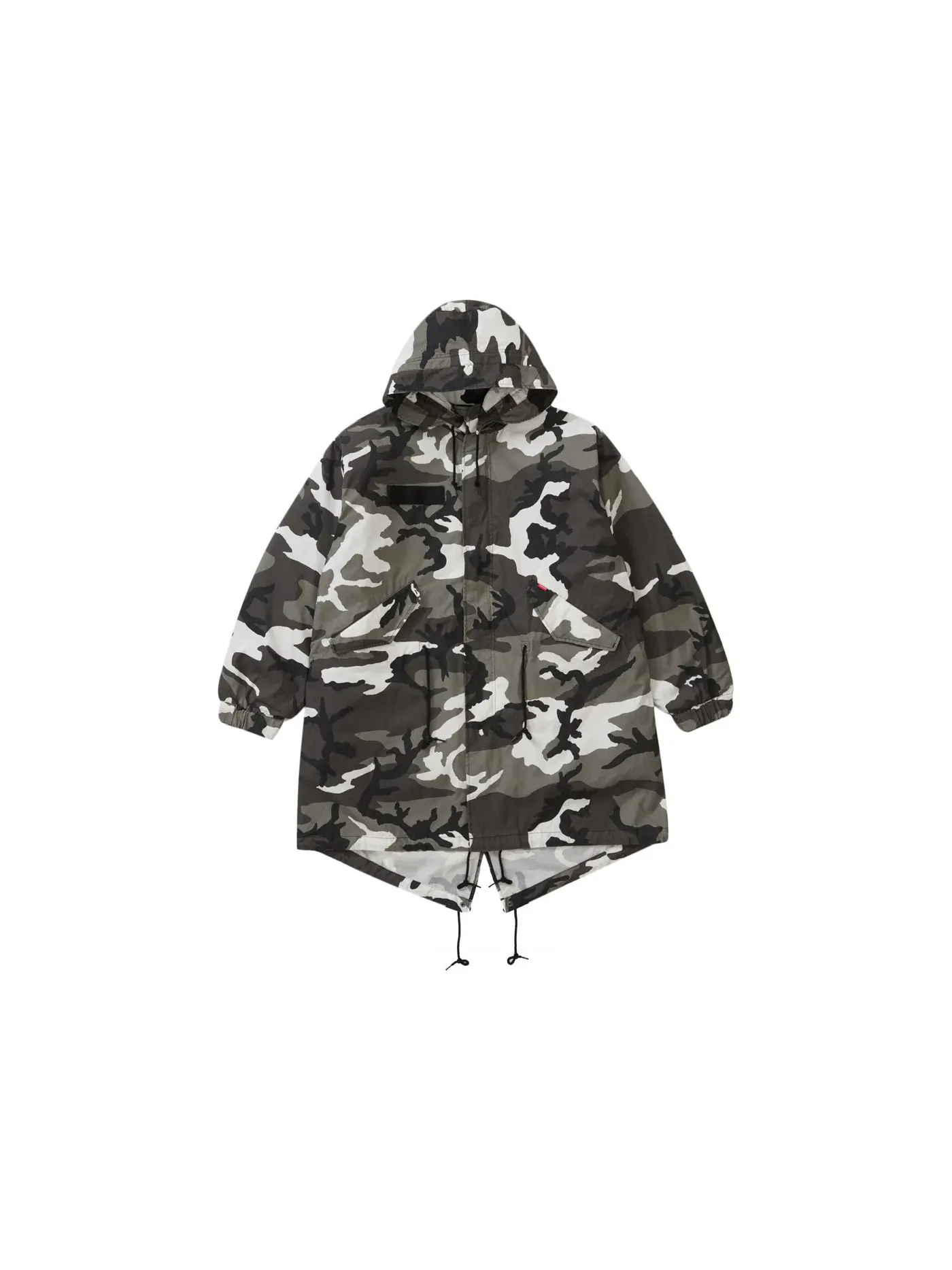 Мужская куртка-парка с камуфляжным принтом Fishtail Parka Supreme — изображение 1 из 3, снежный камуфляж