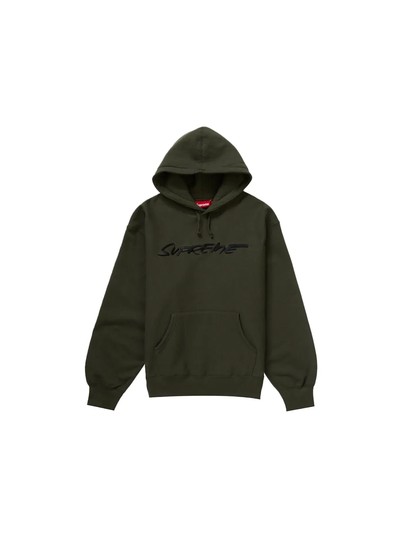 Мужская худи с капюшоном Supreme Sweatshirt — изображение 1 из 1, темный оливковый