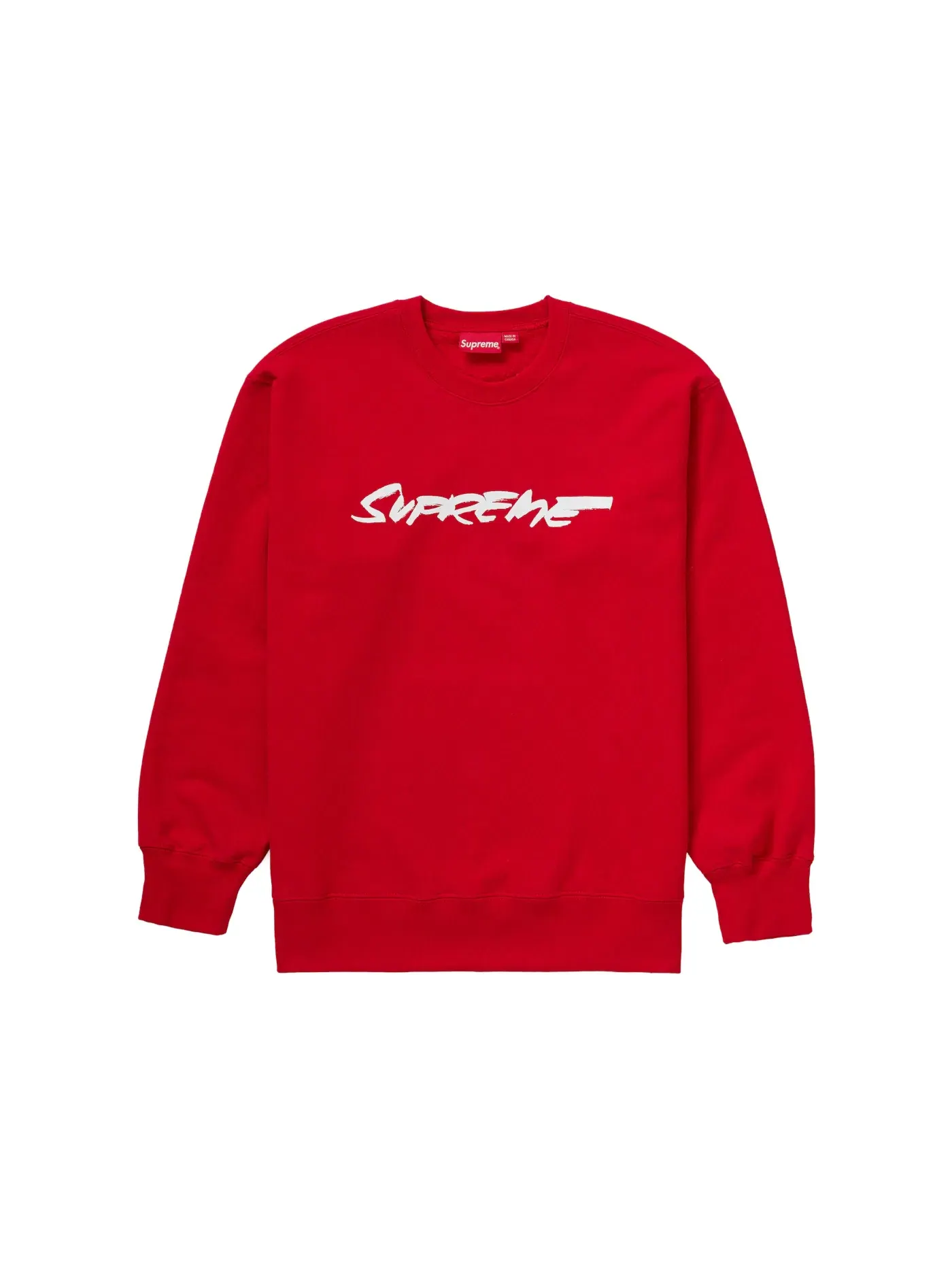 Мужской свитшот с принтом Supreme Futura Logo Crewneck — изображение 1 из 1, красный