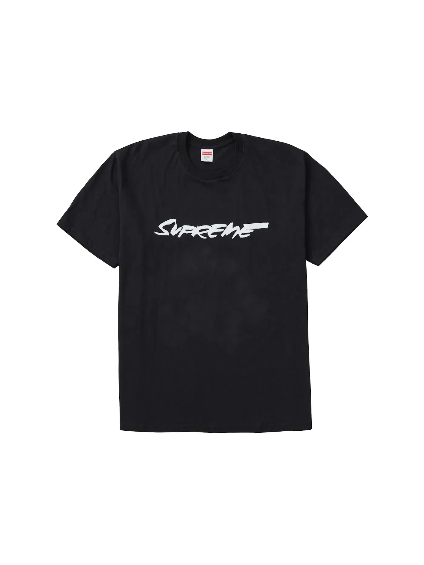 Мужская футболка с принтом Futura Logo Supreme — изображение 1 из 2, черный