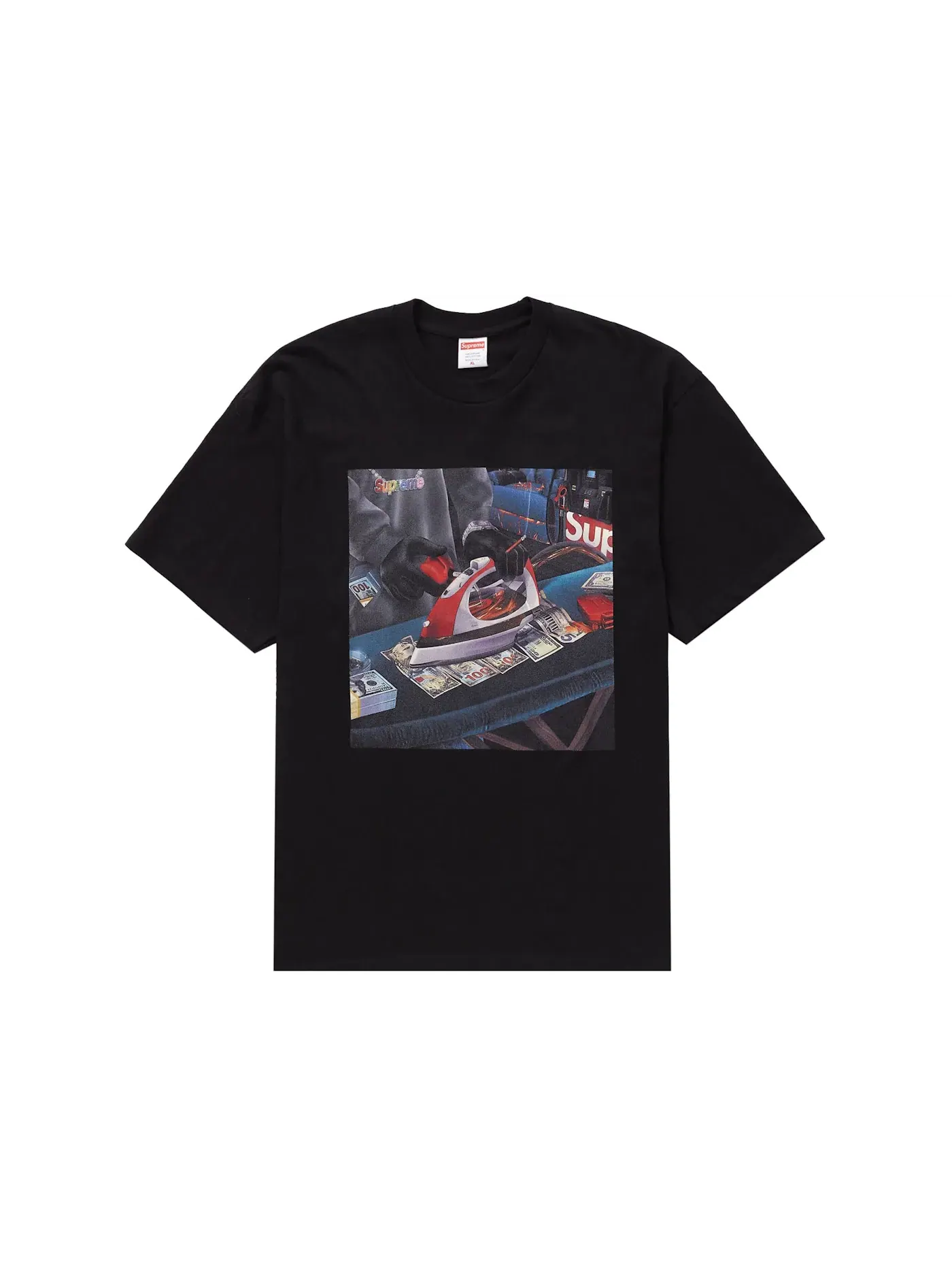 Мужская футболка с принтом Tee Supreme — изображение 1 из 2, черный