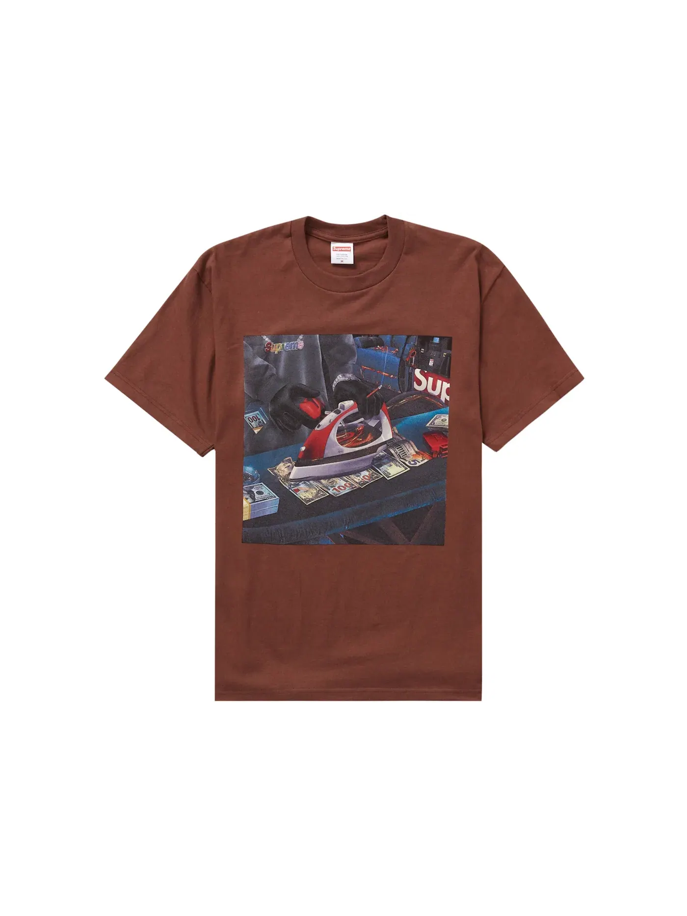 Мужская футболка Supreme Tee — изображение 1 из 2, коричневый