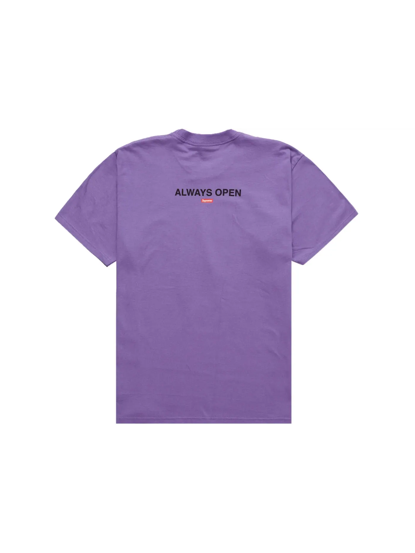 Мужская футболка с принтом Supreme Tee — изображение 2 из 2, фиолетовый