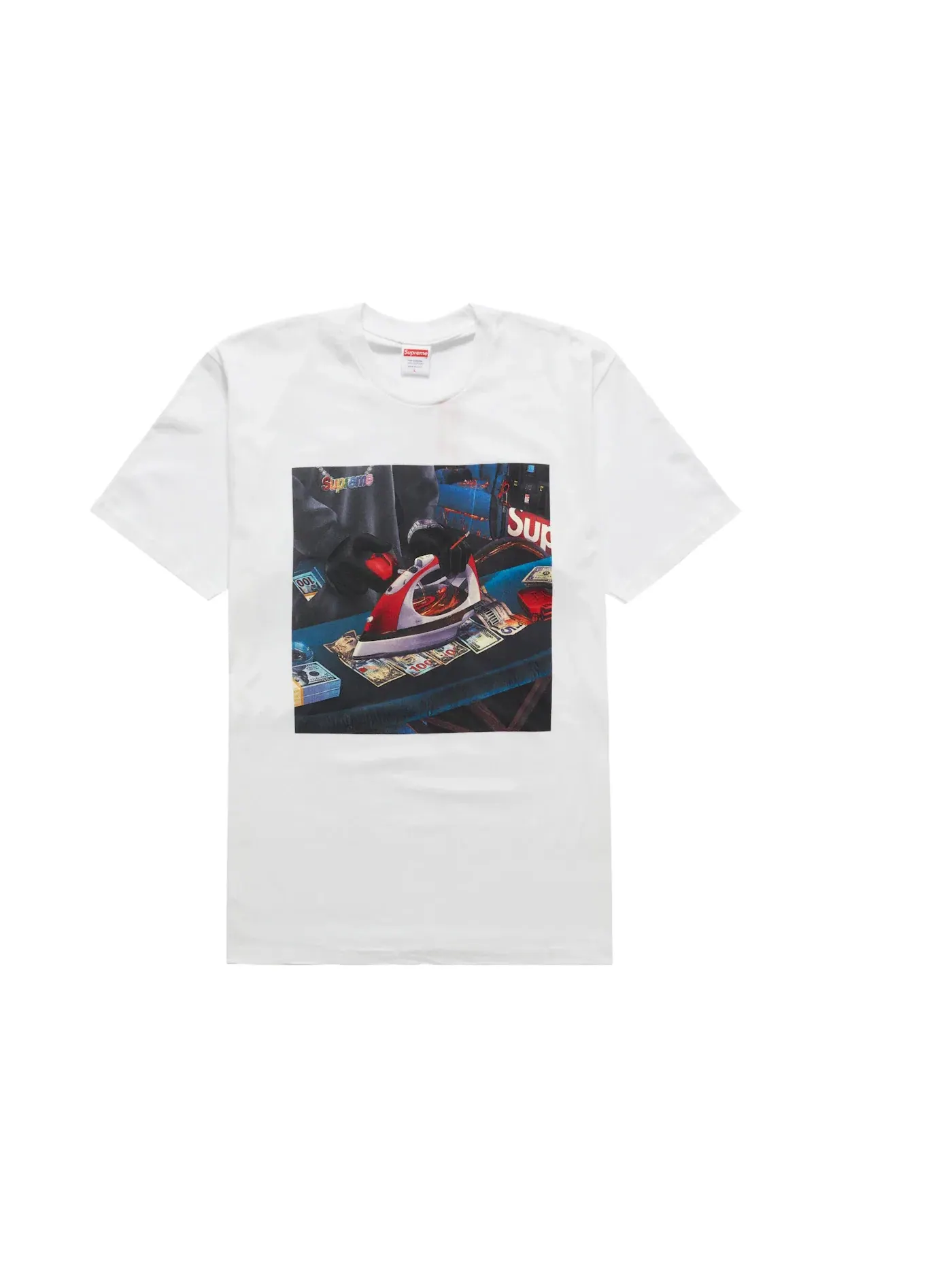 Мужская футболка с принтом Tee Supreme — изображение 1 из 2, белый