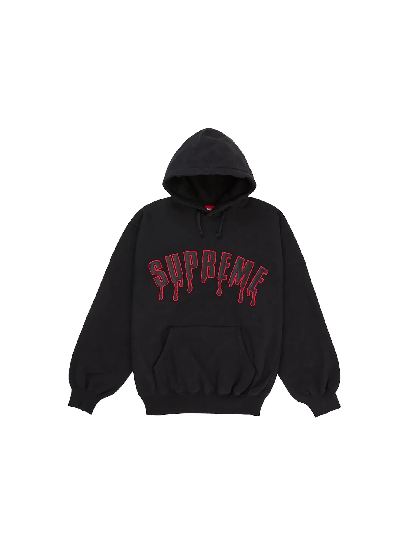 Мужская худи с принтом Ghostface Arc Supreme — изображение 1 из 2, черный