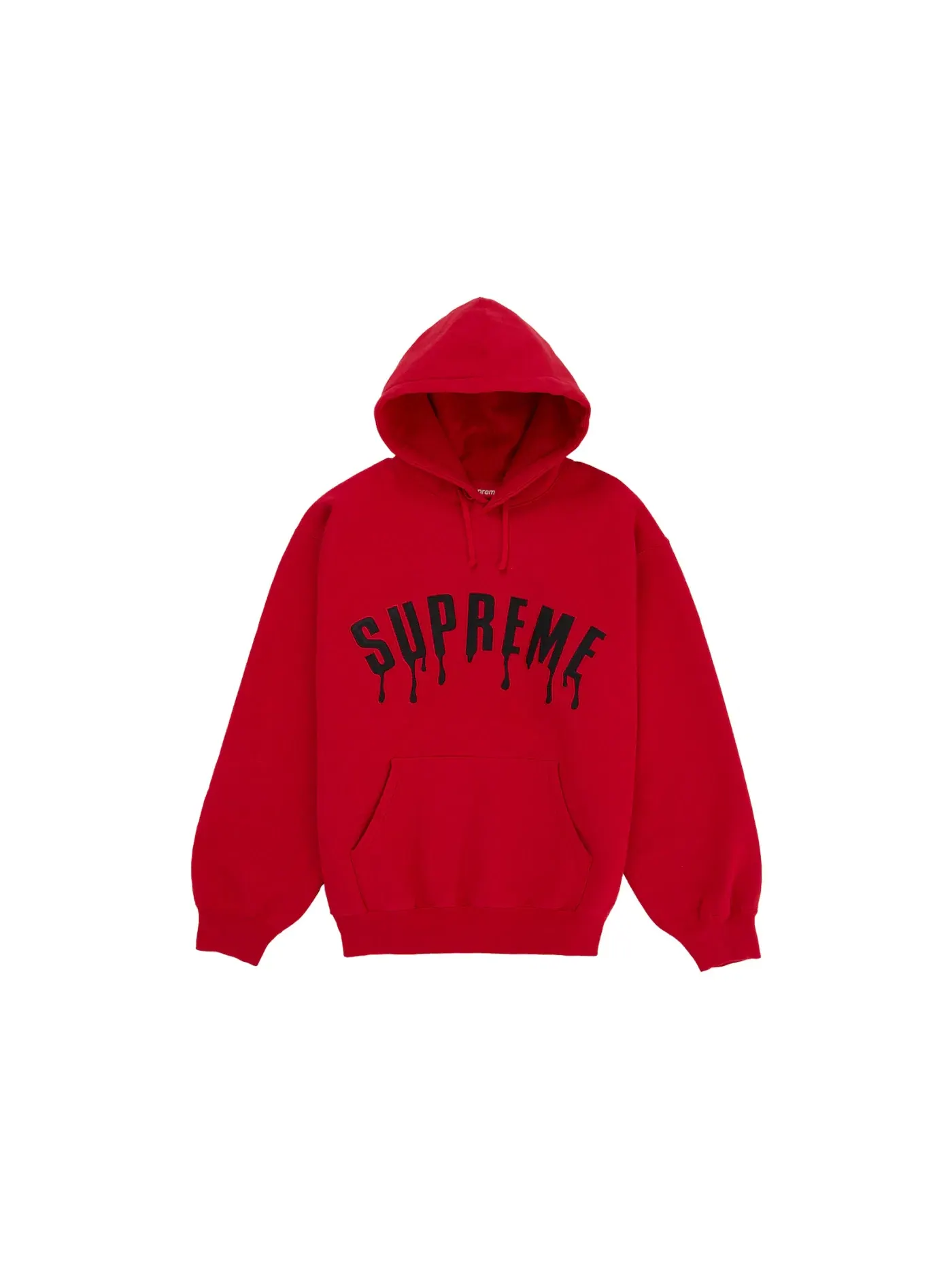 Мужской худи с принтом Ghostface Arc Supreme — изображение 1 из 2, красный