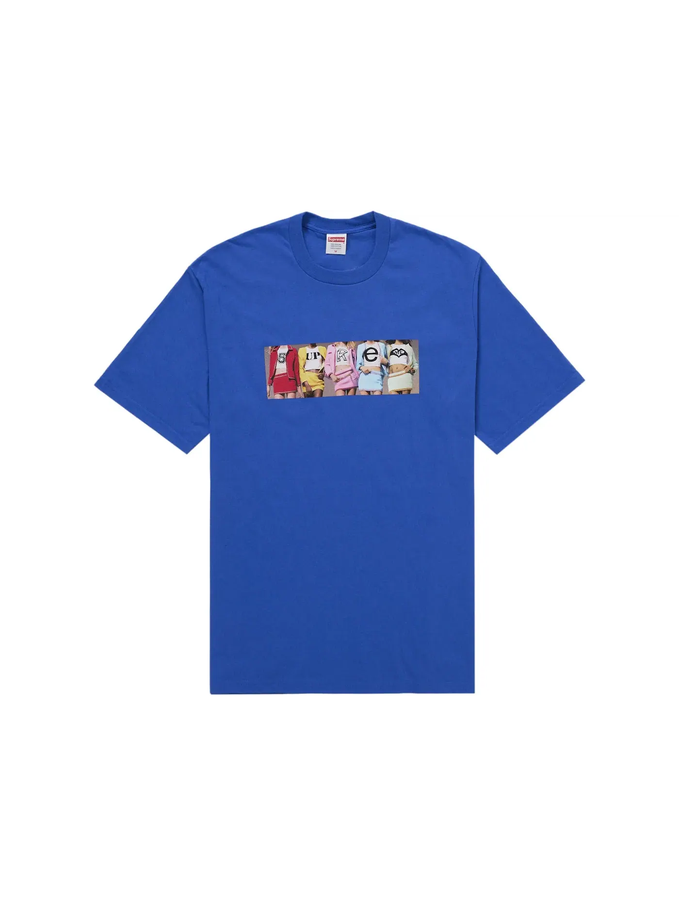 Мужская футболка с коротким рукавом Supreme Tee (FW25) — изображение 1 из 1, королевский