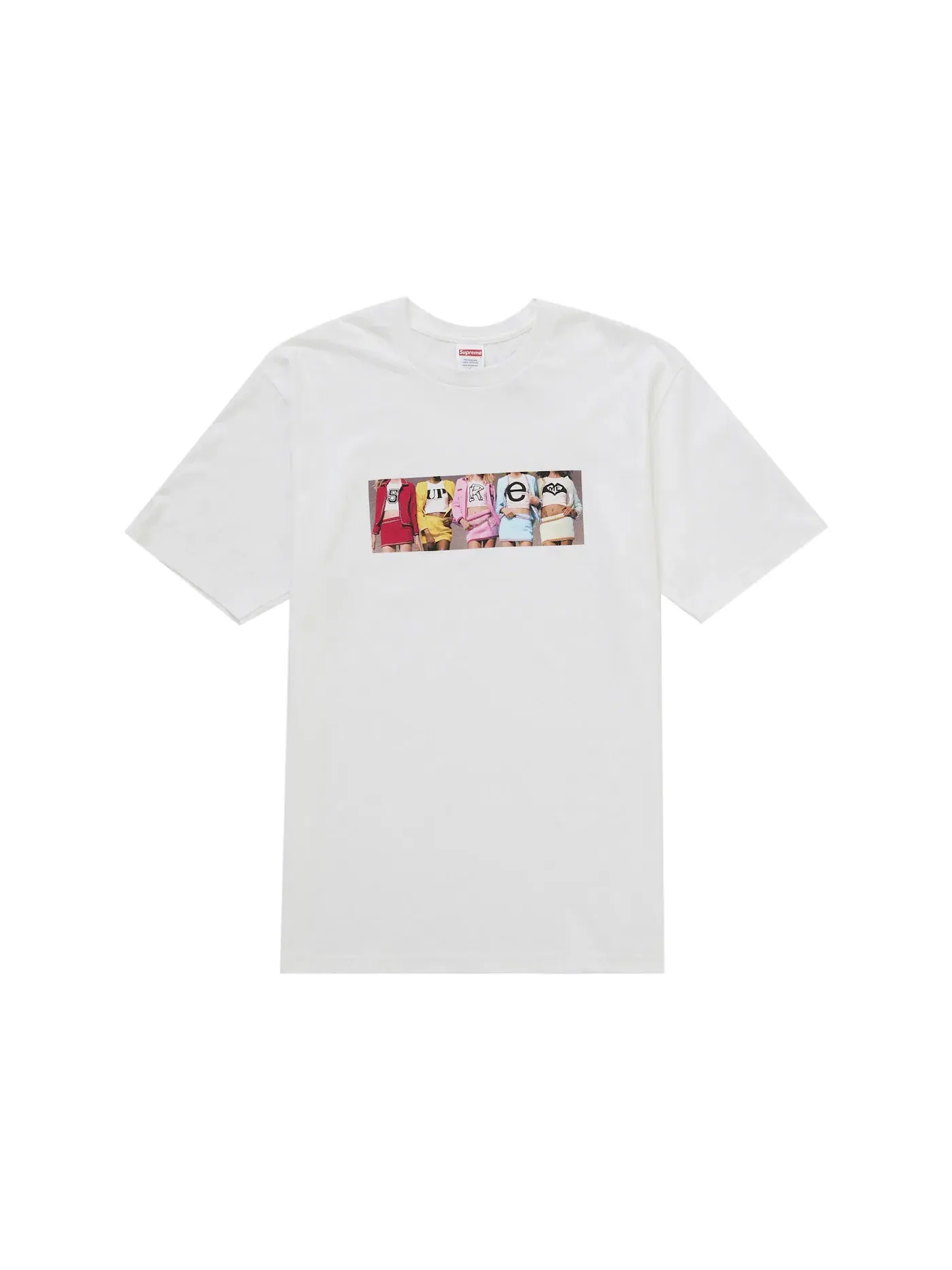 Мужская футболка Supreme Tee (FW25) — изображение 1 из 1, белый