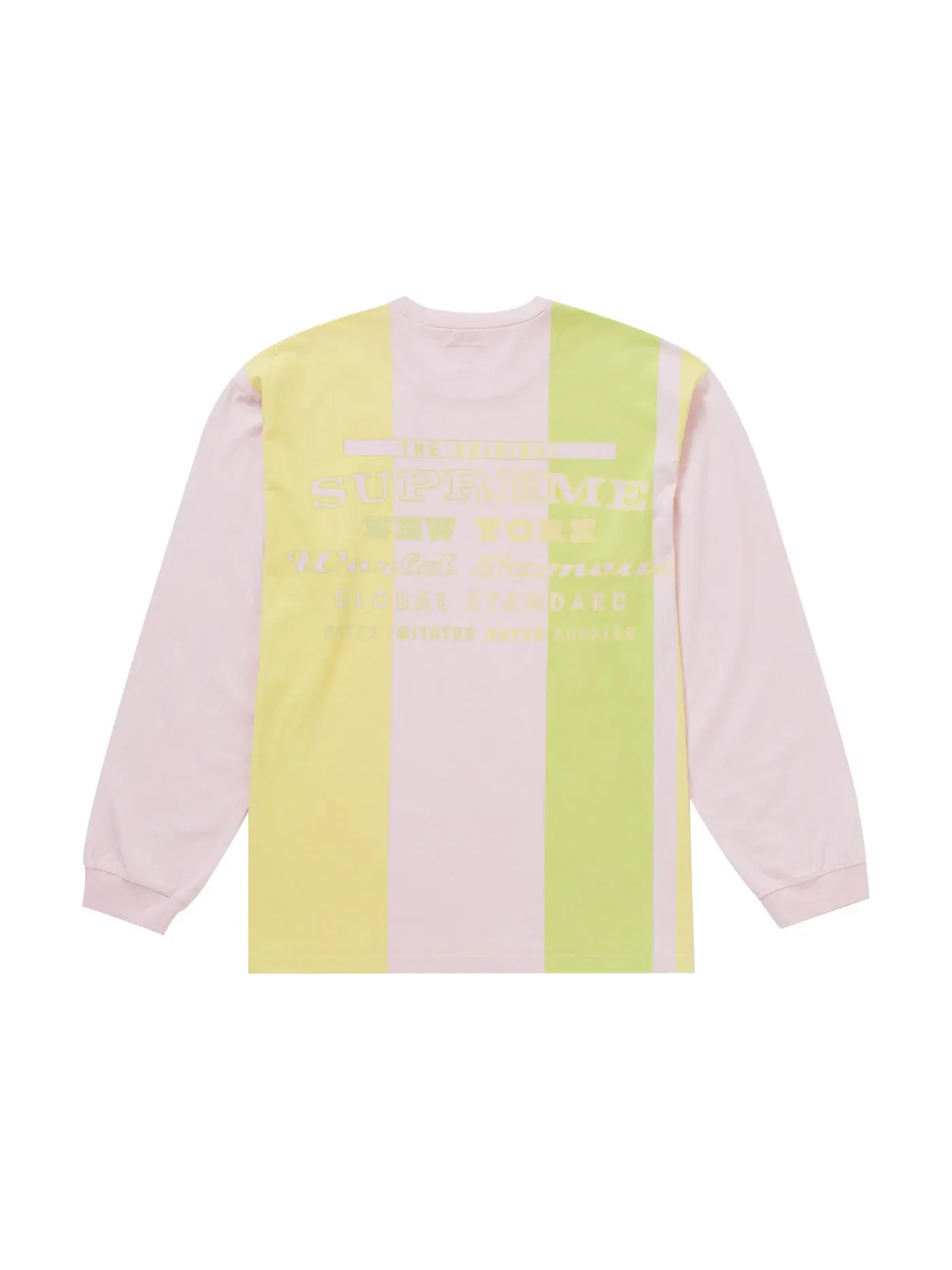Мужская футболка с длинным рукавом Supreme L/S Top — изображение 2 из 2, розовый