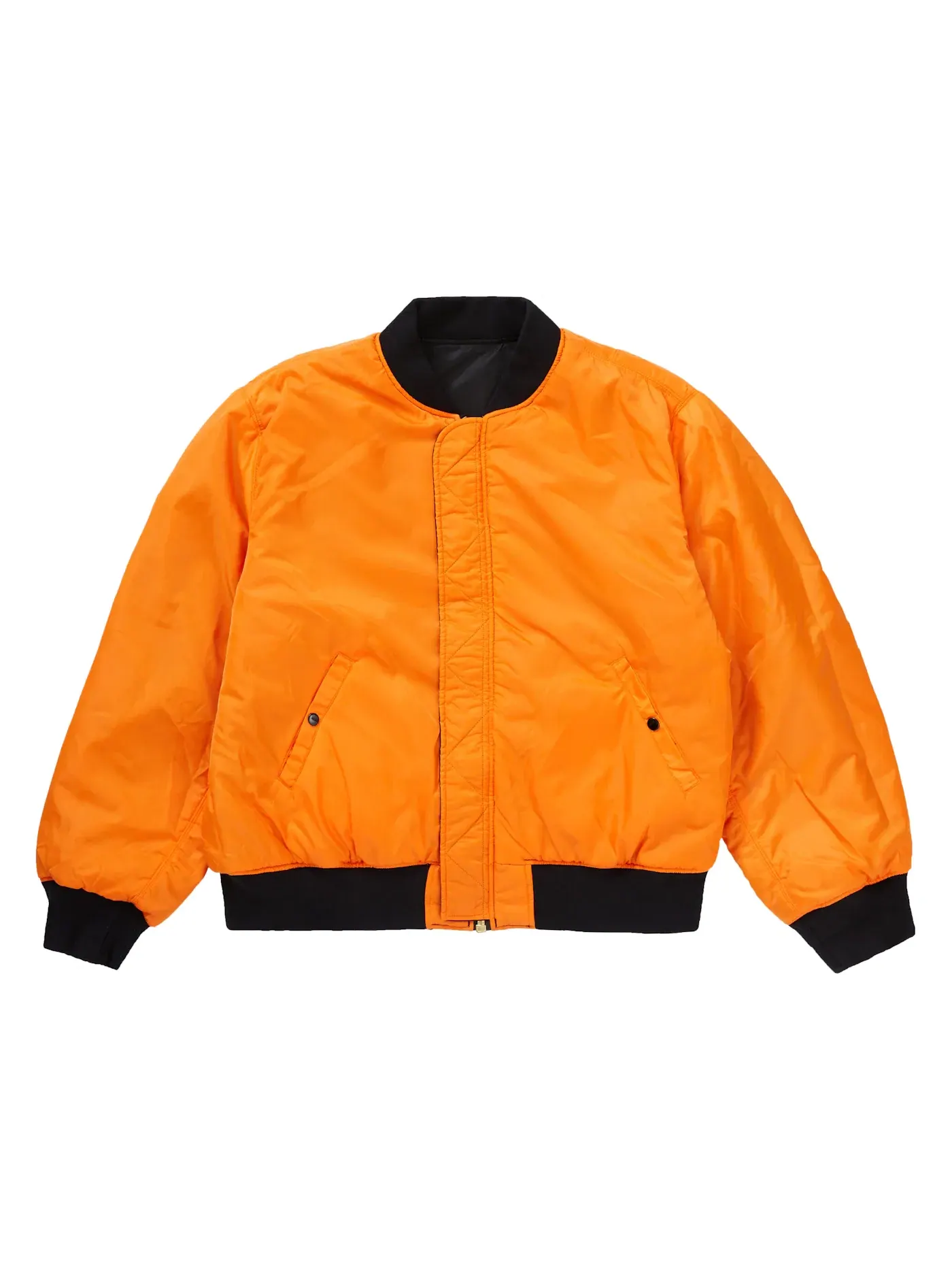 Мужская куртка-бомбер с длинным рукавом MA-1 Supreme — изображение 4 из 4, черный