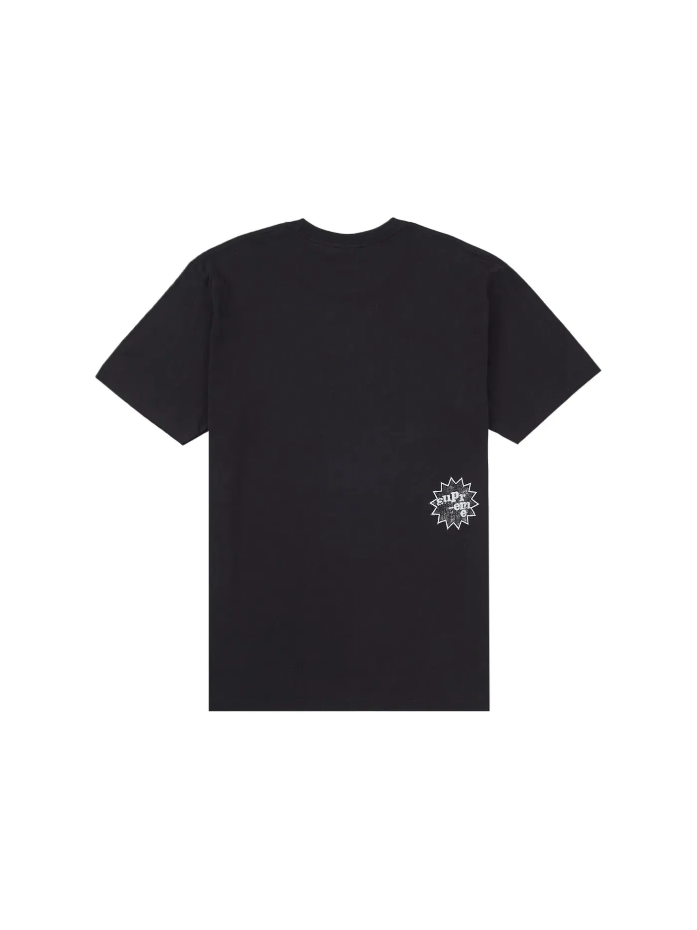 Мужская футболка с принтом Supreme Tee — изображение 2 из 2, черный