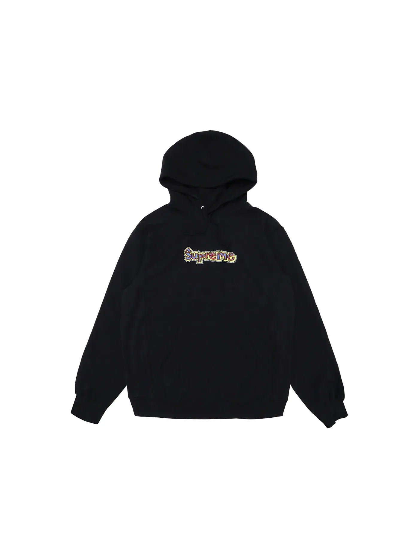 Мужская худи с принтом Gonz Logo Supreme — изображение 1 из 1, черный
