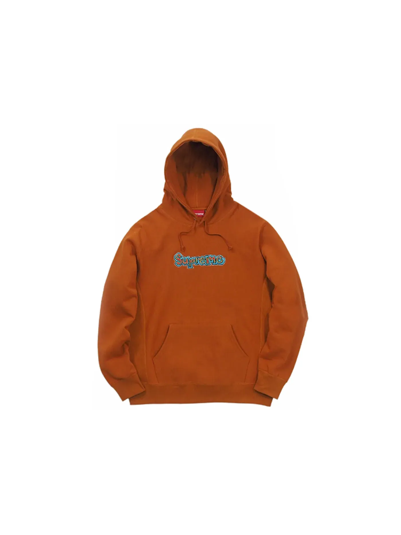 Мужская худи с принтом Gonz Logo Supreme — изображение 1 из 1, медь
