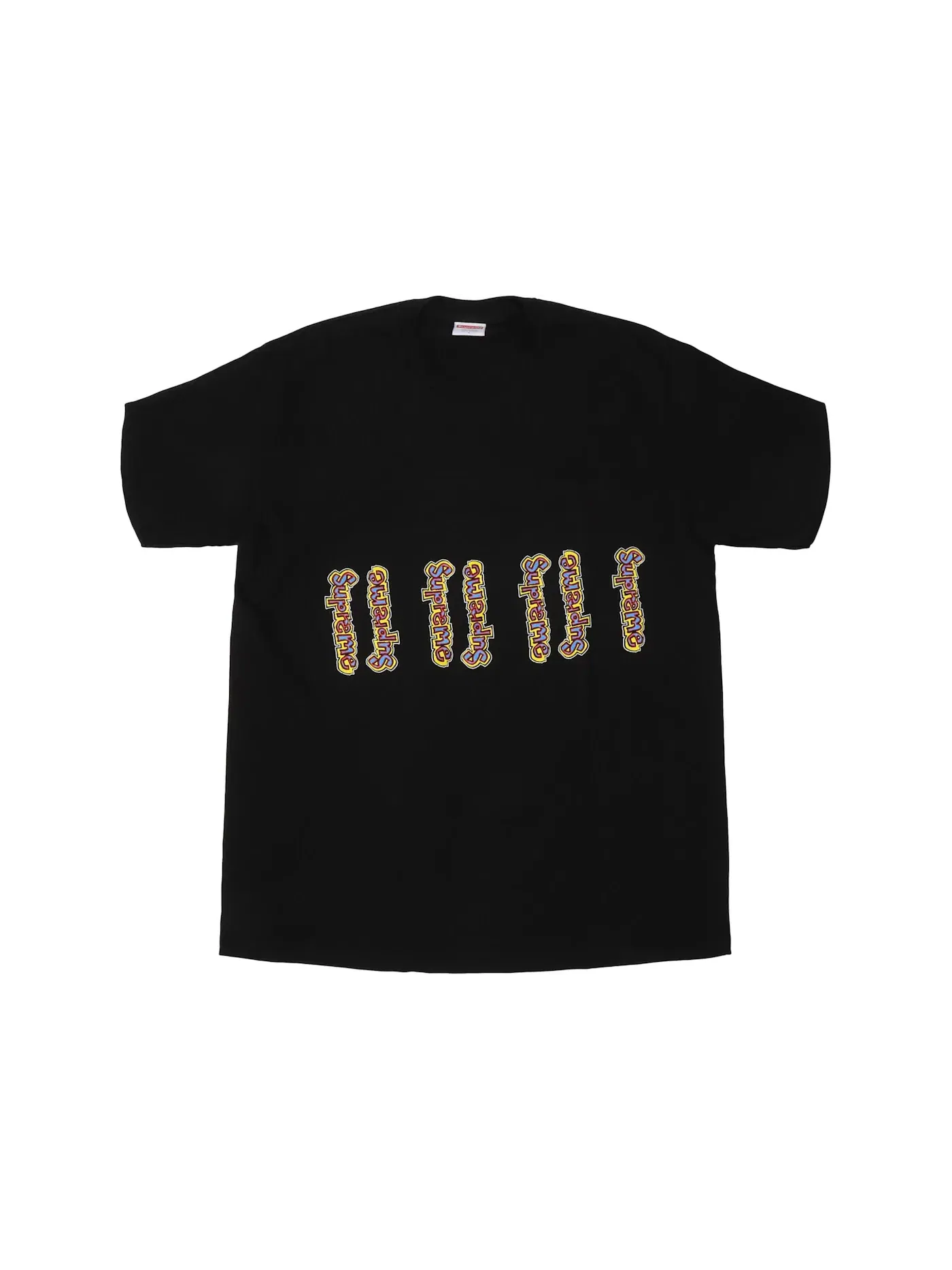 Мужская футболка с принтом Gonz Logo Supreme — изображение 1 из 1, черный