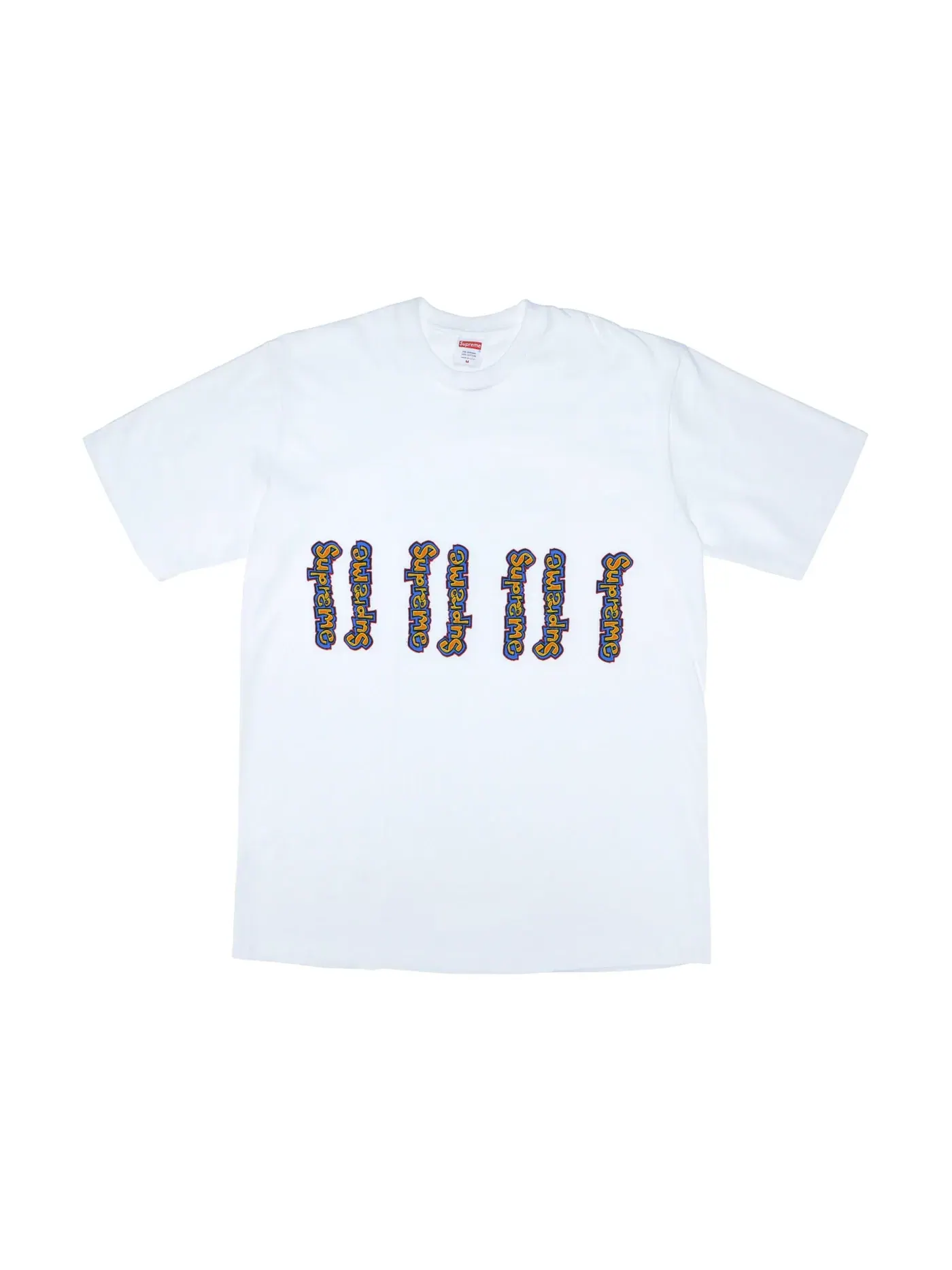 Мужская футболка с принтом Tee (SS18) Supreme — изображение 1 из 1, белый
