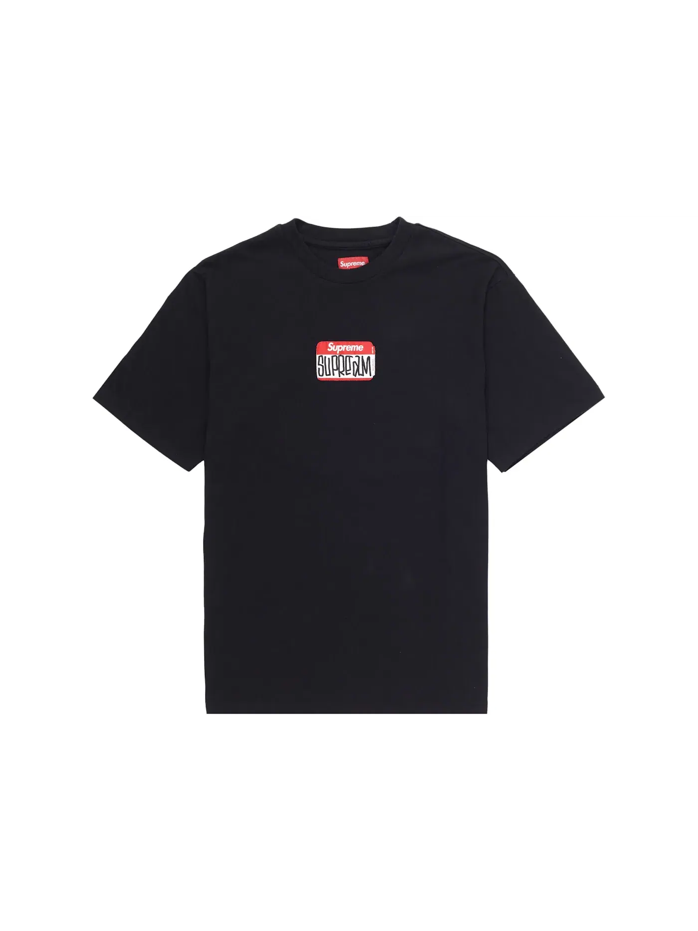 Мужская футболка с принтом Supreme Gonz Nametag S/S Tee — изображение 1 из 1, черный