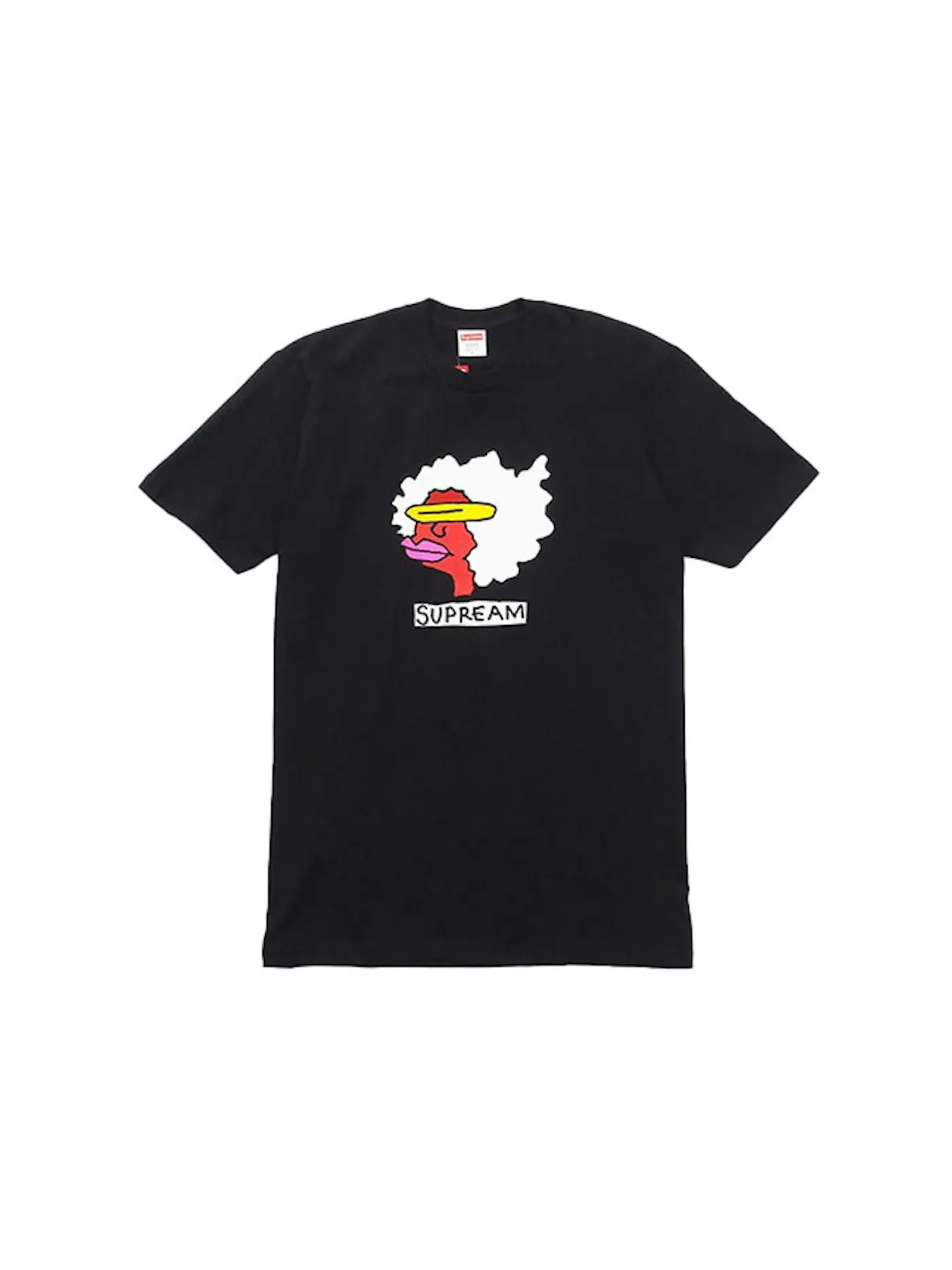 Мужская футболка с принтом Supreme Tee — изображение 1 из 1, черный