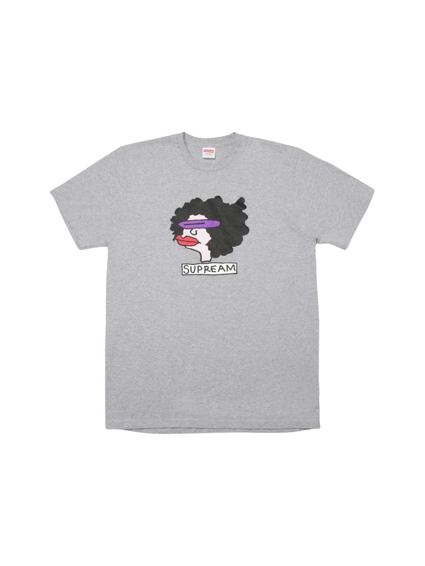 Мужская футболка с принтом Tee Supreme — изображение 1 из 1, серый