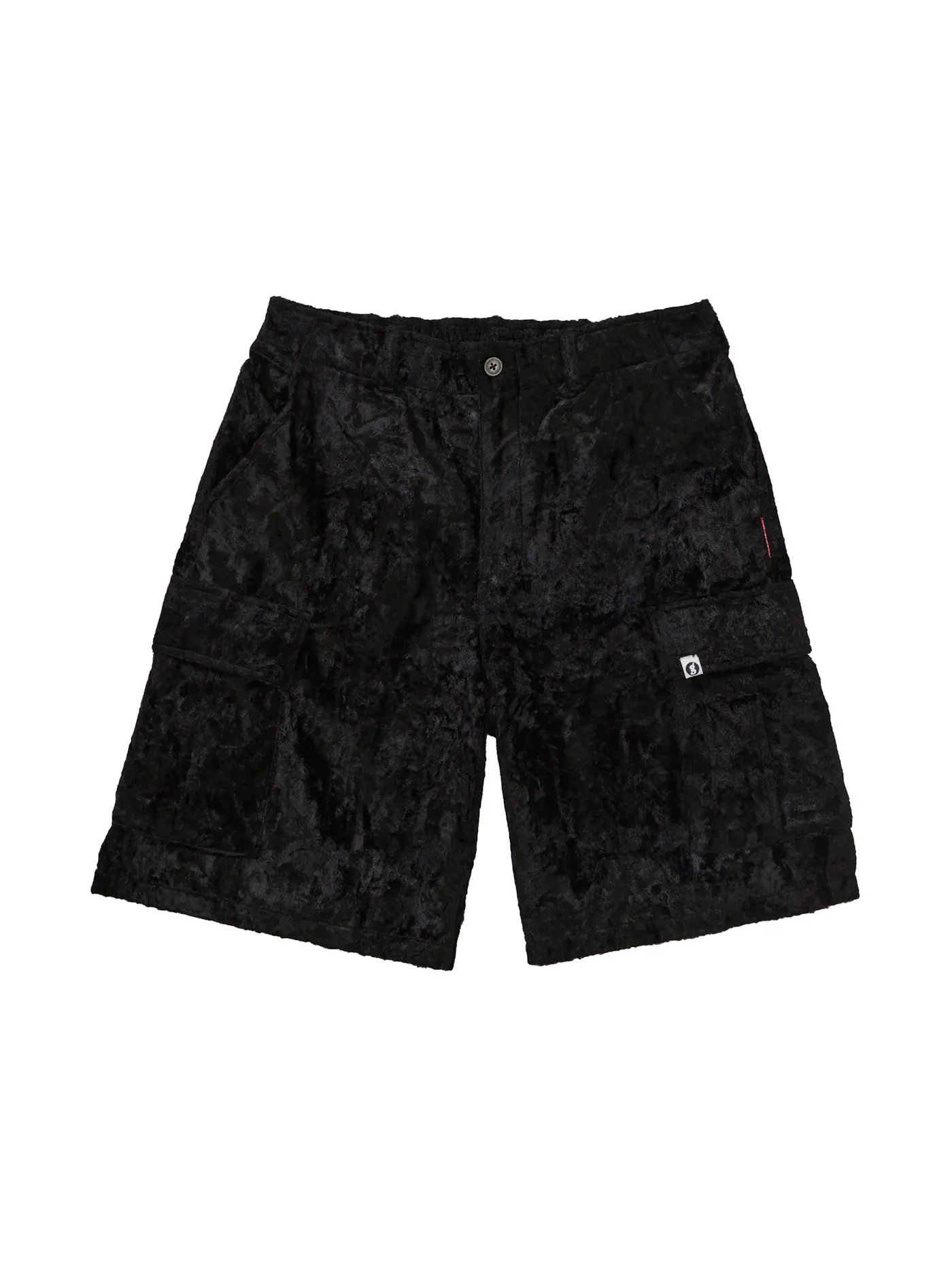 Мужские шорты Supreme GOODENOUGH Crushed Rayon Cargo Short — изображение 1 из 2, черный