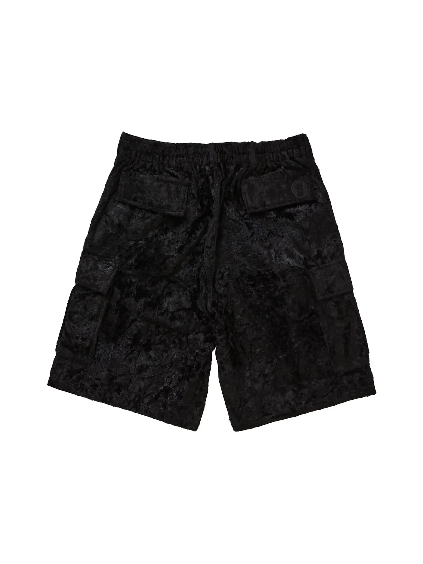 Мужские шорты Supreme GOODENOUGH Crushed Rayon Cargo Short — изображение 2 из 2, черный