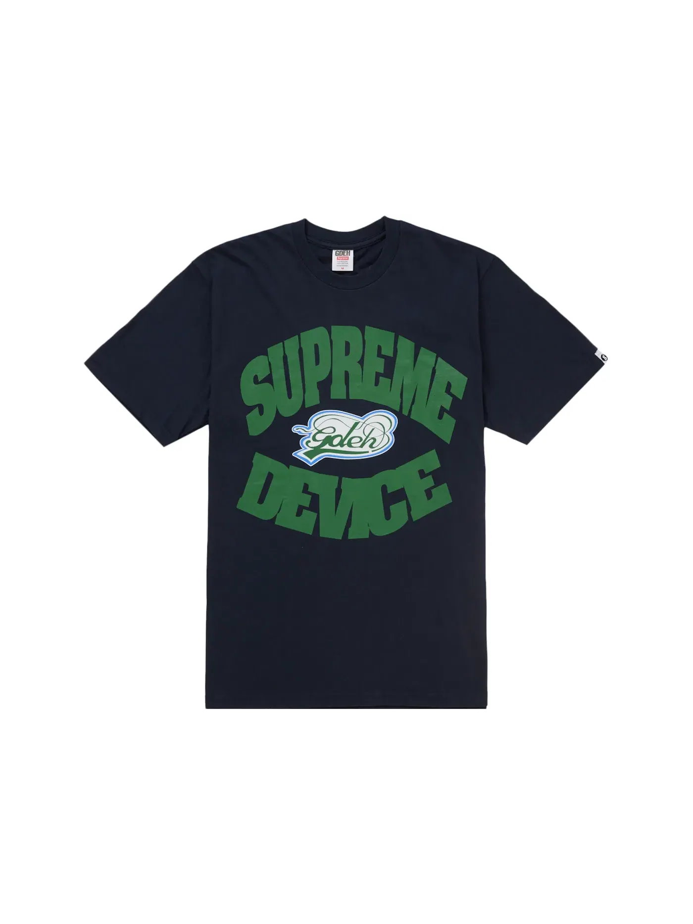 Мужская футболка с принтом Device Tee Supreme — изображение 1 из 2, темно-синий