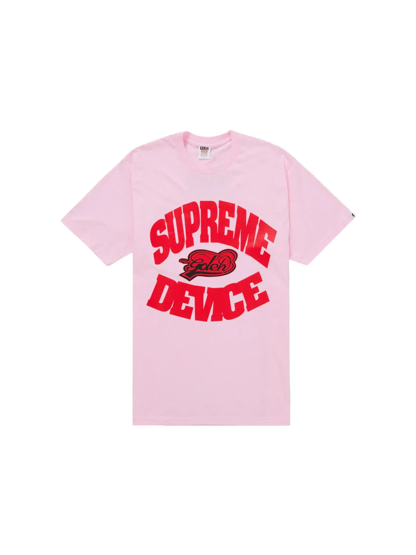 Мужская футболка с принтом Device Tee Supreme — изображение 1 из 2, розовый