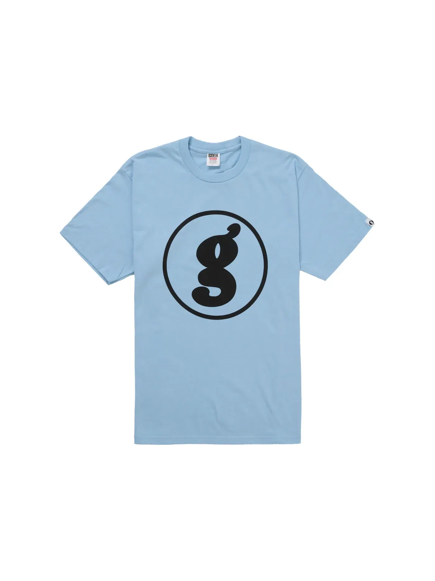 Мужская футболка с принтом Supreme GOODENOUGH End Racism Tee — изображение 1 из 2, светлый синий