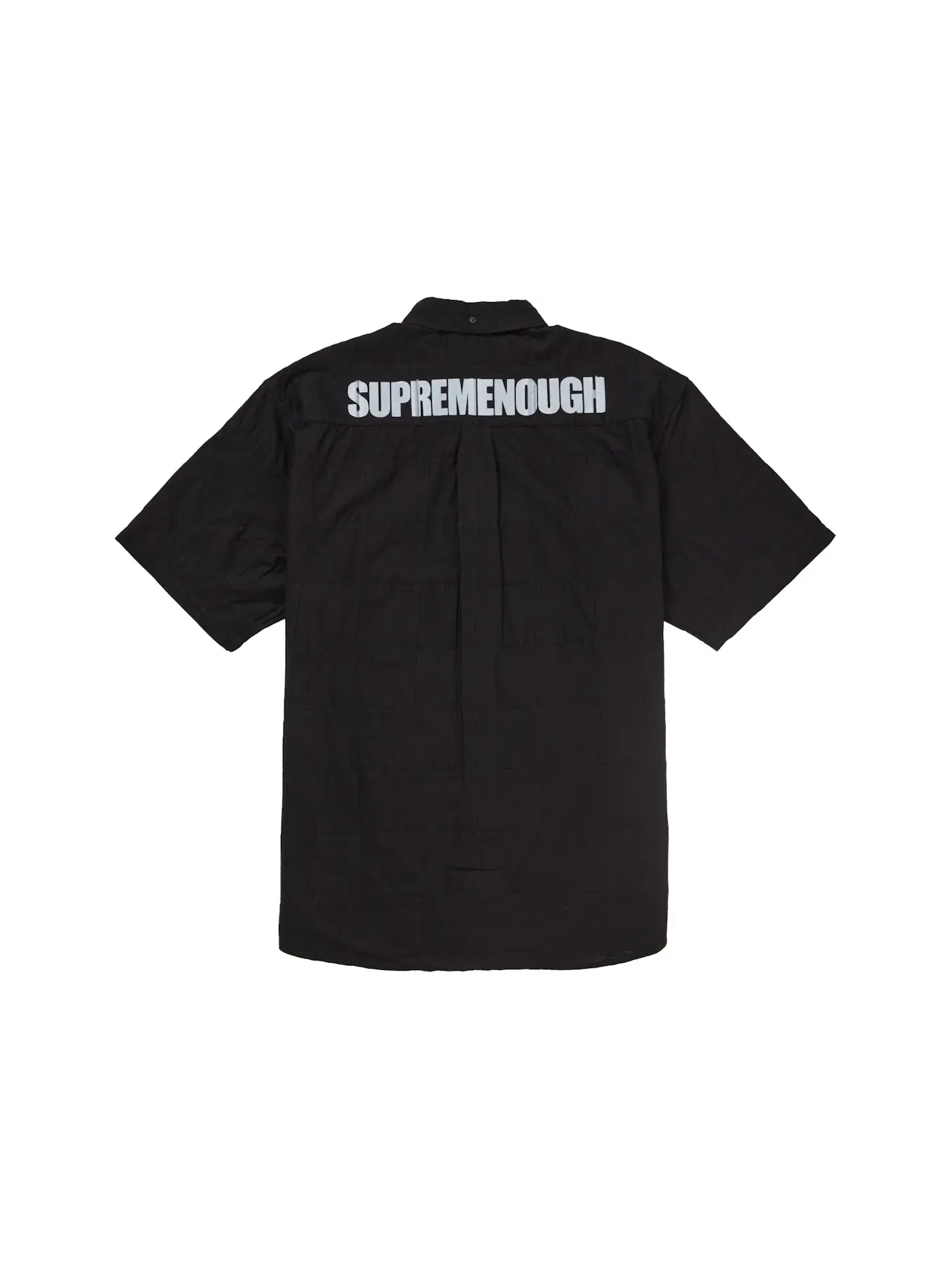 Мужская рубашка с принтом Supreme GOODENOUGH Patchwork S/S Shirt — изображение 2 из 2, черный