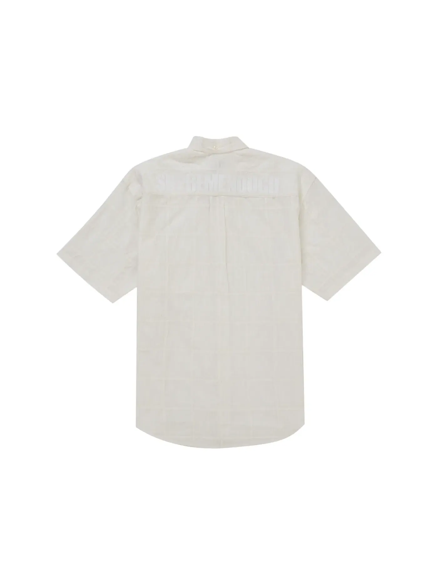 Мужская рубашка с принтом Supreme GOODENOUGH Patchwork S/S Shirt — изображение 2 из 2, белый