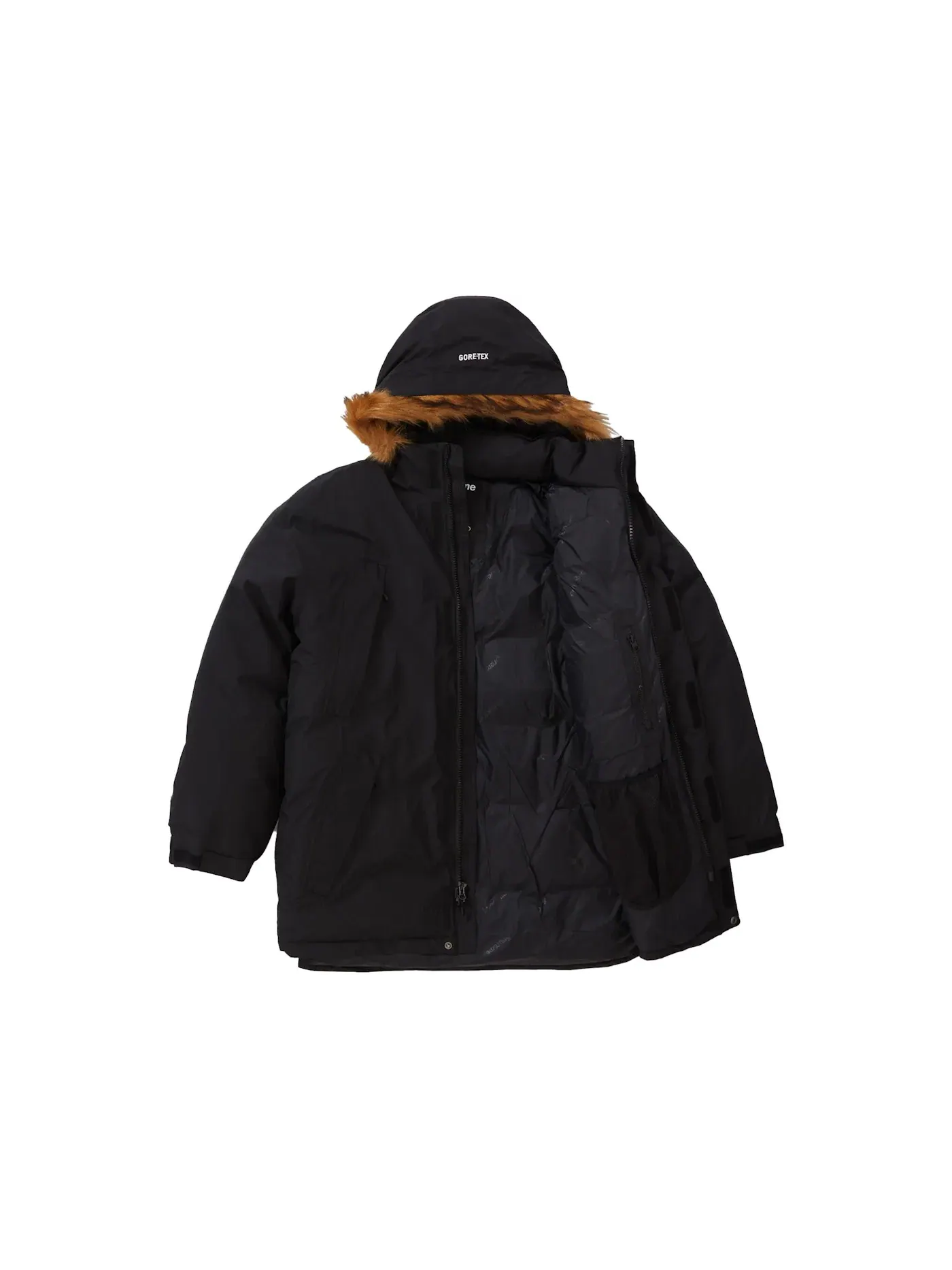 Мужская куртка-парка с наполнителем 700 Fill Down GORE-TEX Supreme — изображение 2 из 3, черный