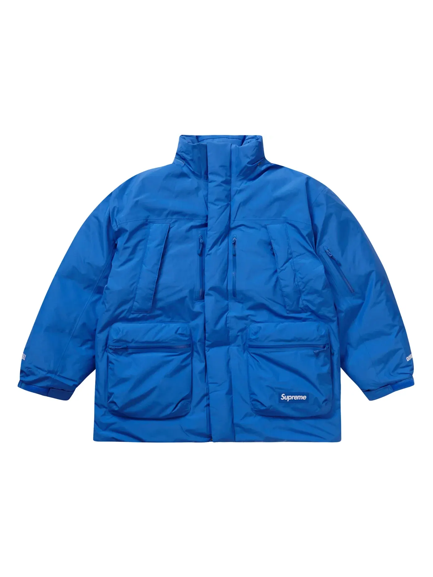 Мужской пуховик с GORE-TEX 700-Fill Down Parka (FW22) Supreme — изображение 2 из 3, синий