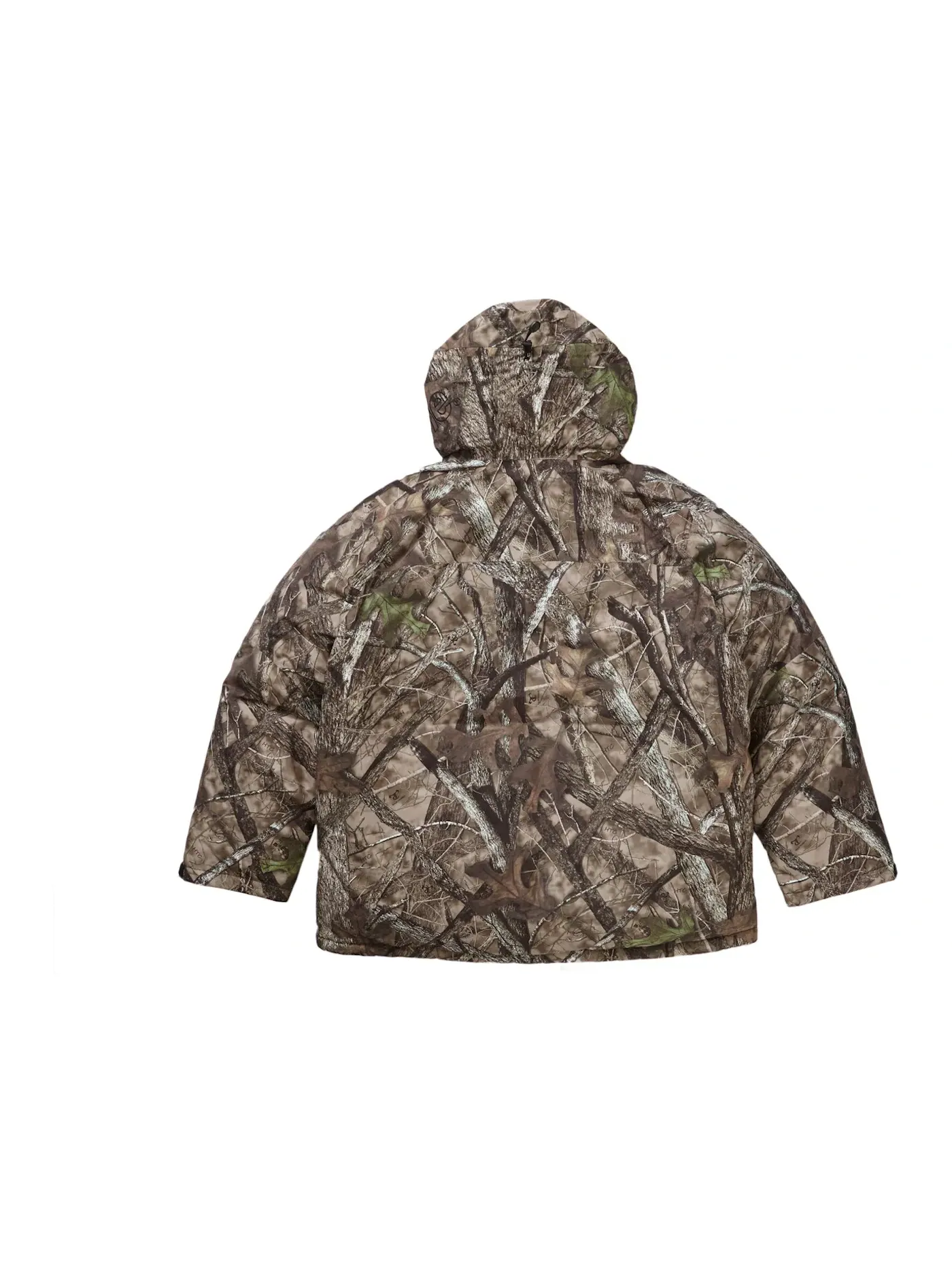 Мужской пуховик с камуфляжным принтом Supreme Parka (FW23), Timber Camo — изображение 3 из 3