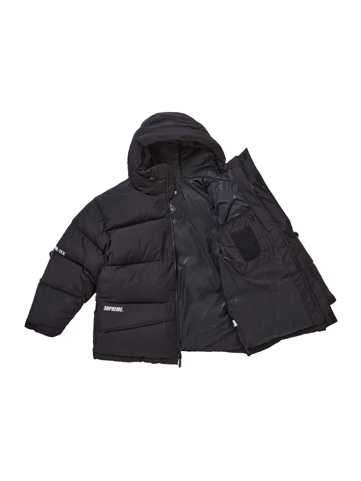 Мужская куртка-парка с наполнителем из пуха Supreme Parka — изображение 2 из 3, черный
