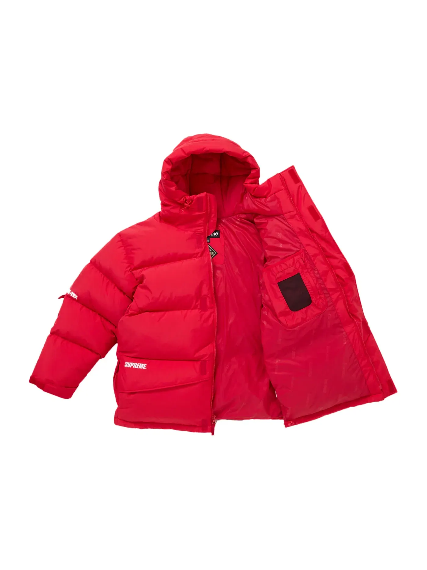 Мужская парка с наполнителем 900 Fill Down Parka Supreme — изображение 2 из 3, красный
