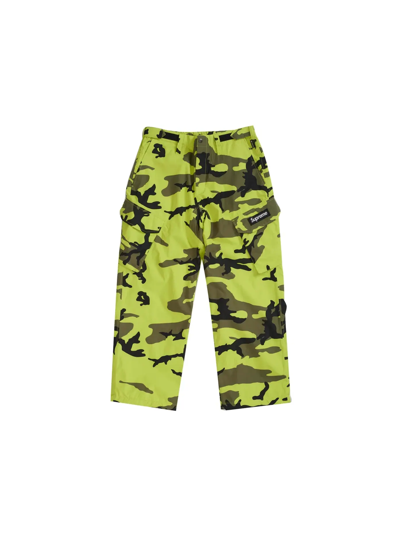 Мужские брюки с принтом Pant (SS25) Supreme, Fluorescent Camo — изображение 1 из 2