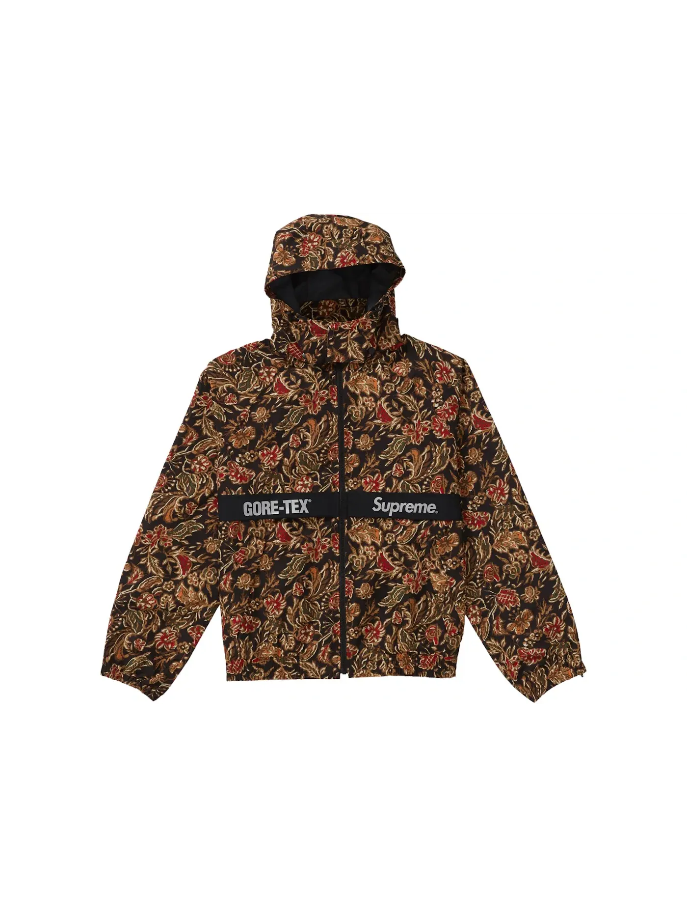 Мужская куртка с принтом Supreme GORE-TEX Court Jacket, Flower Print — изображение 1 из 1