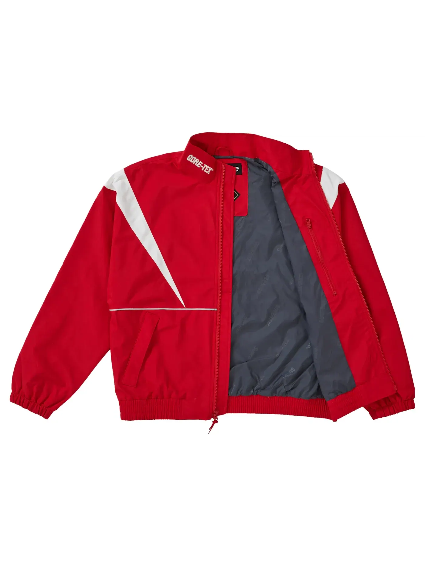 Мужская куртка с мембраной GORE-TEX Supreme Court Jacket (SS19) — изображение 2 из 3, красный