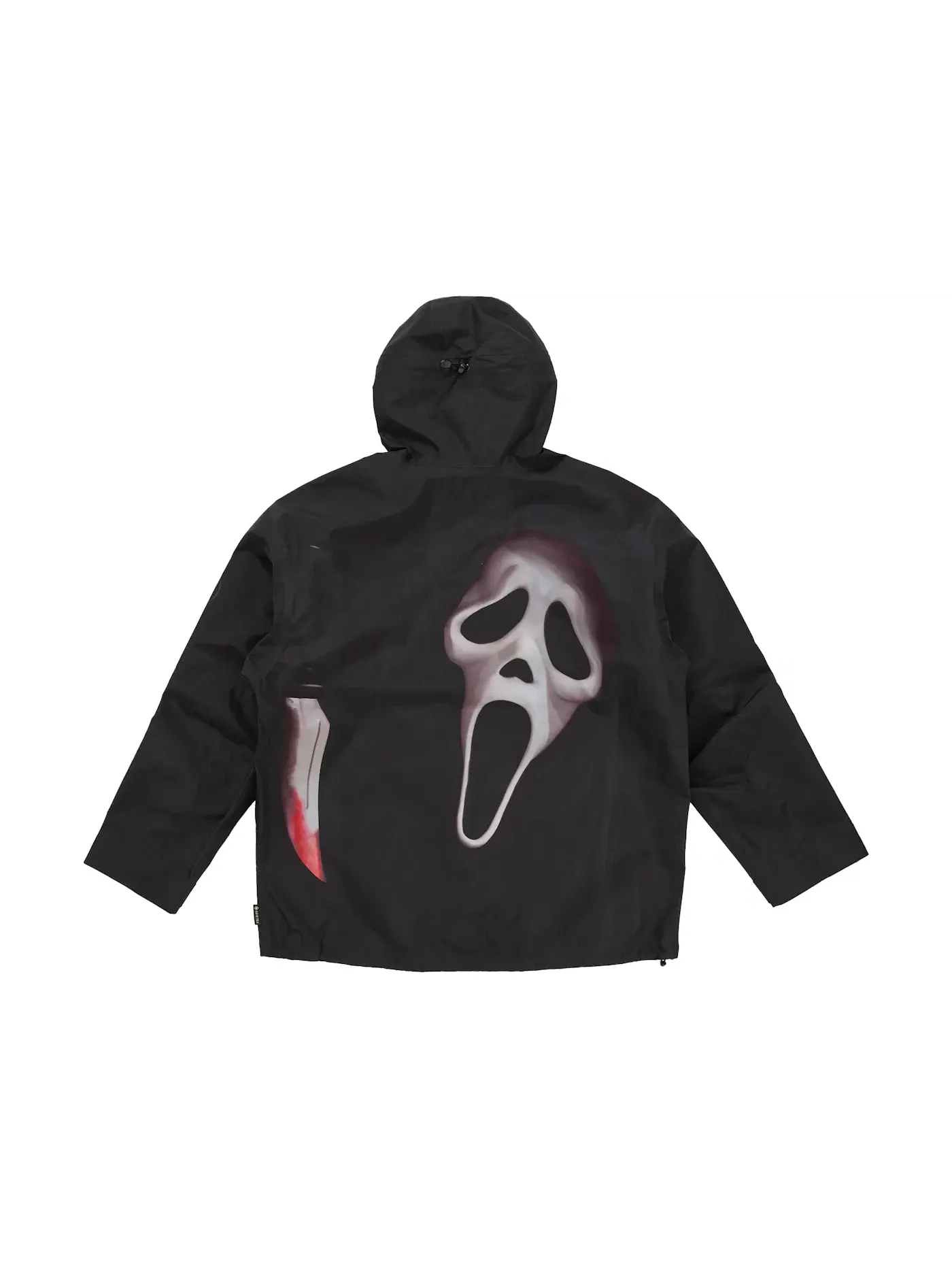 Мужская куртка-оболочка с принтом Ghostface Supreme — изображение 1 из 4, черный