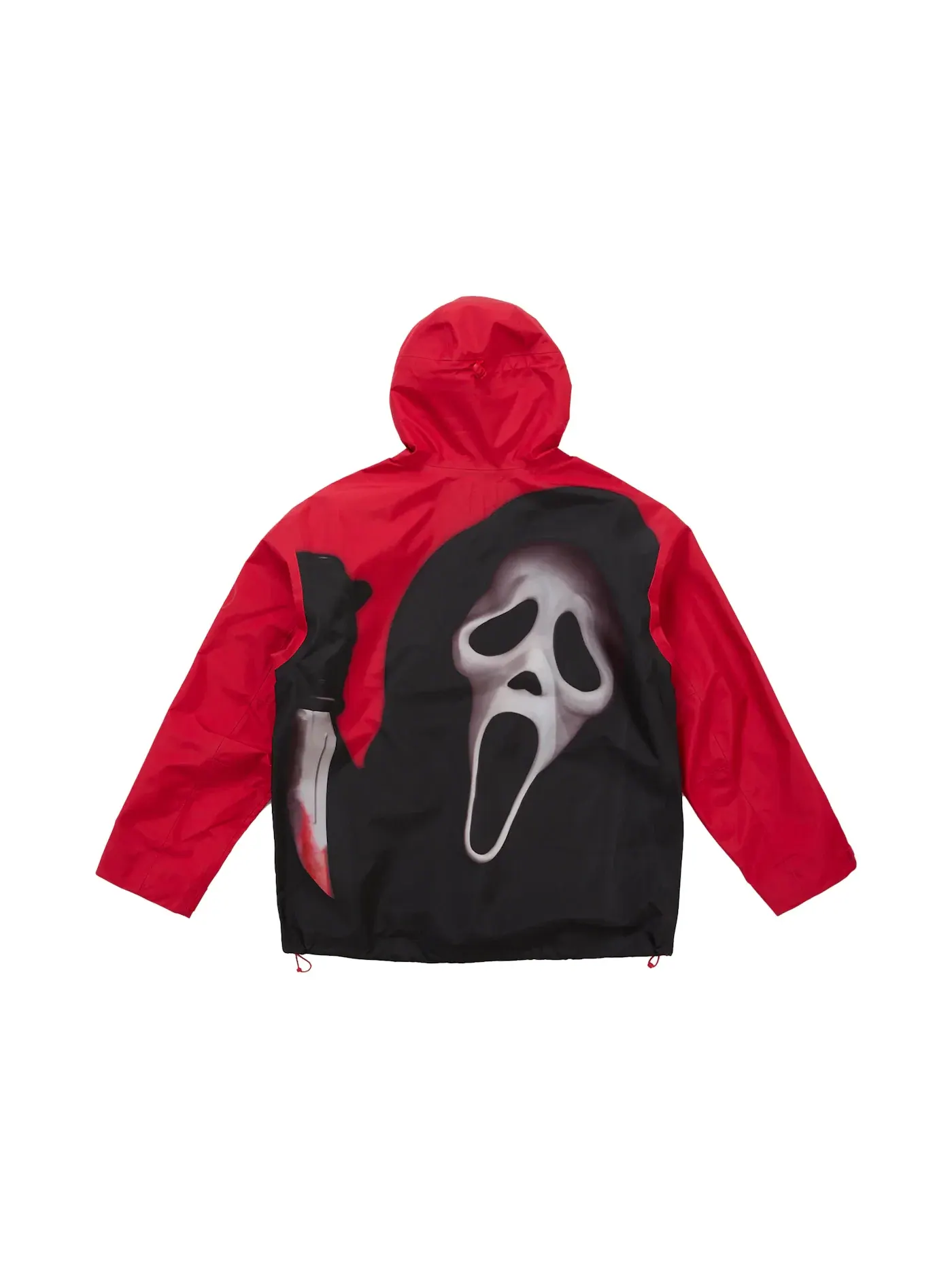 Мужская куртка GORE-TEX с принтом Ghostface Supreme — изображение 1 из 4, красный