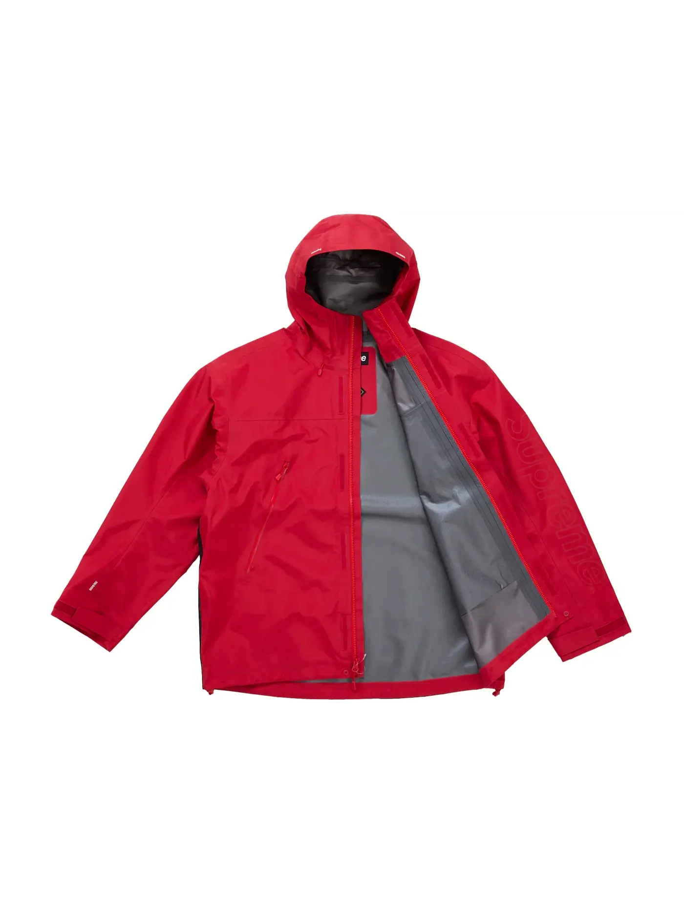 Мужская куртка GORE-TEX с принтом Ghostface Supreme — изображение 4 из 4, красный